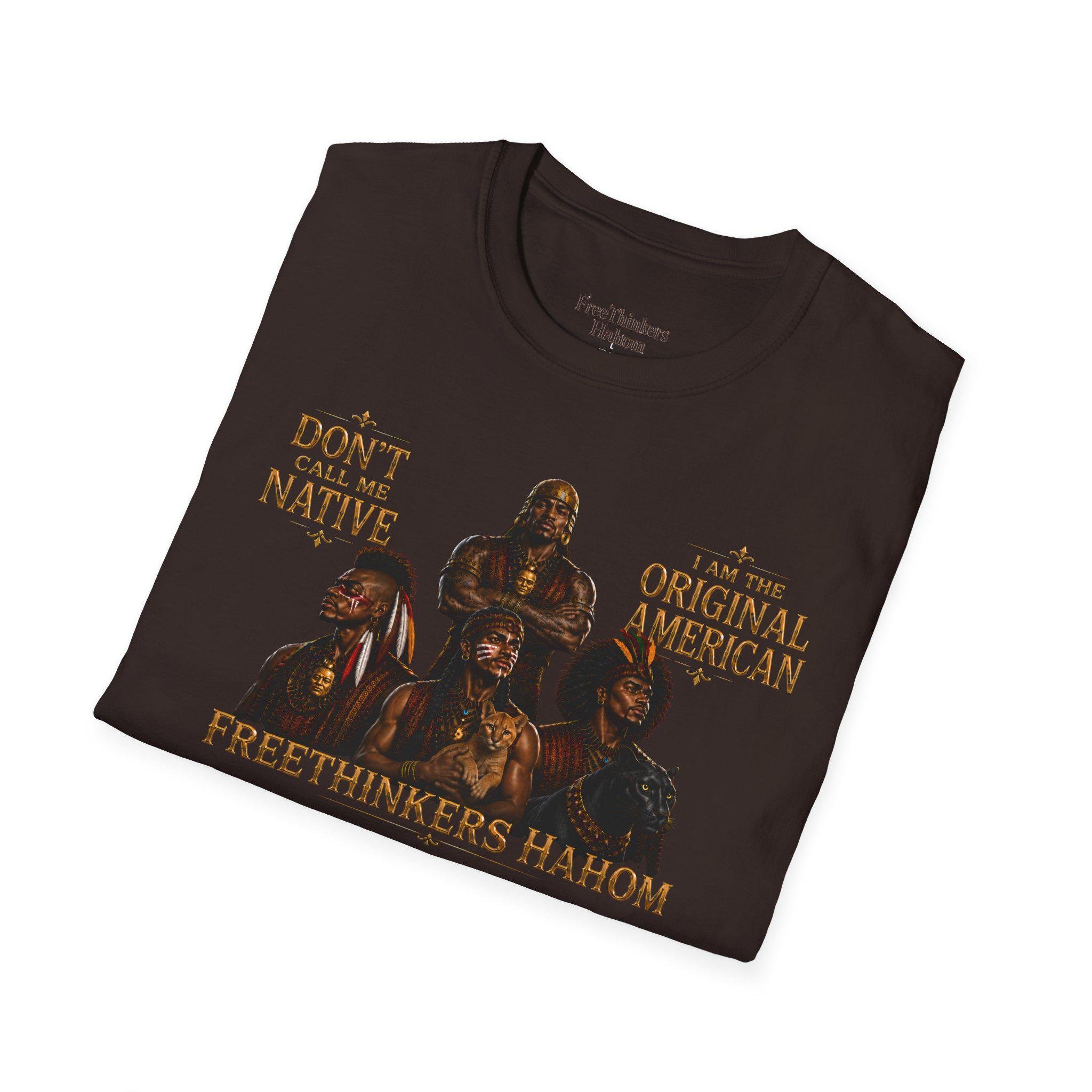 Freethinkers Hahom Illustration T-Shirt Original American, view 12