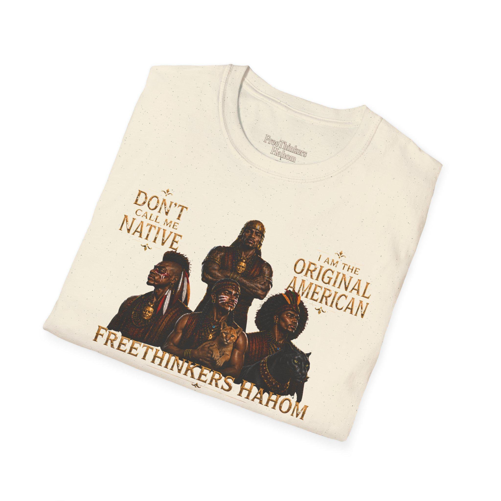 Freethinkers Hahom Illustration T-Shirt Original American, view 13