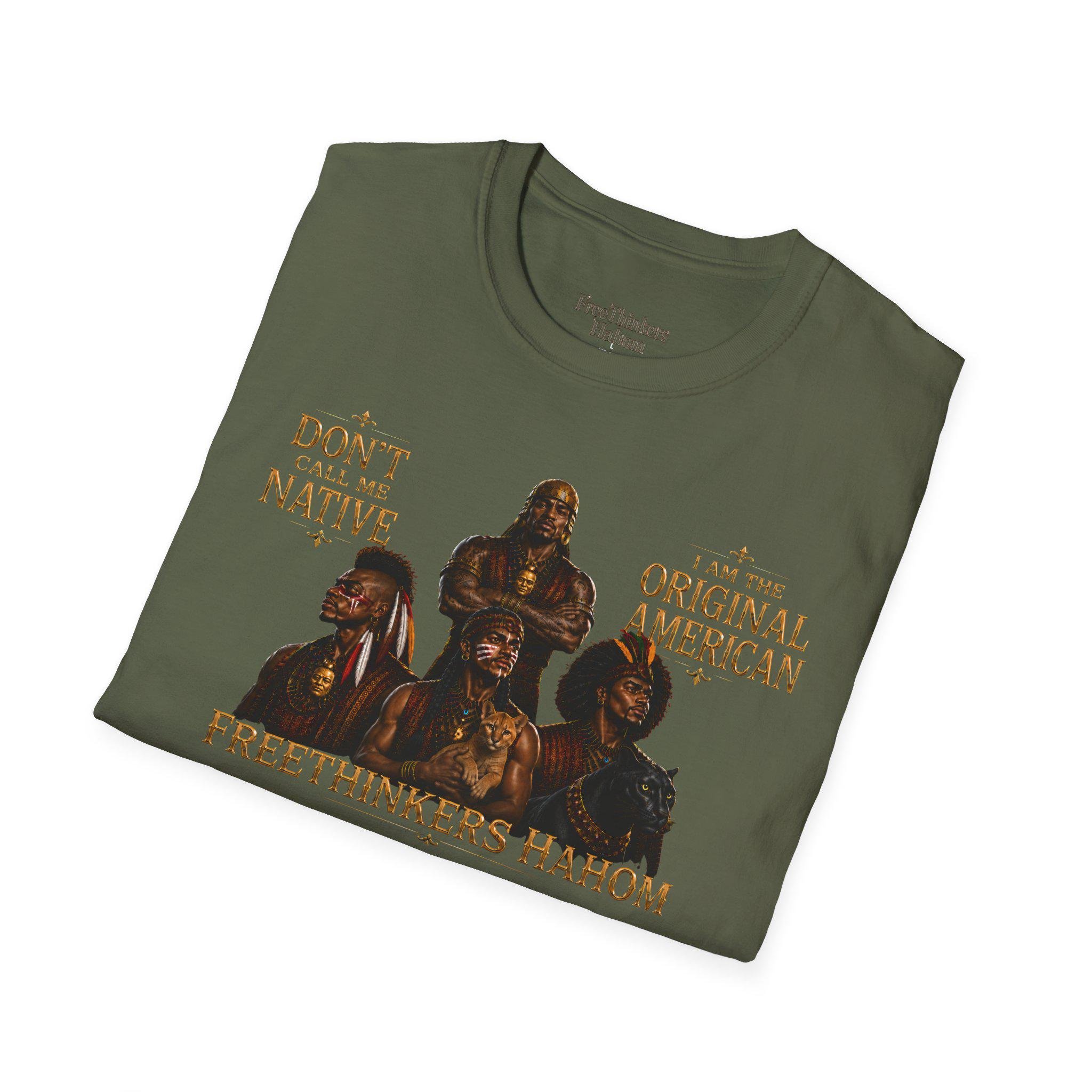 Freethinkers Hahom Illustration T-Shirt Original American, view 14