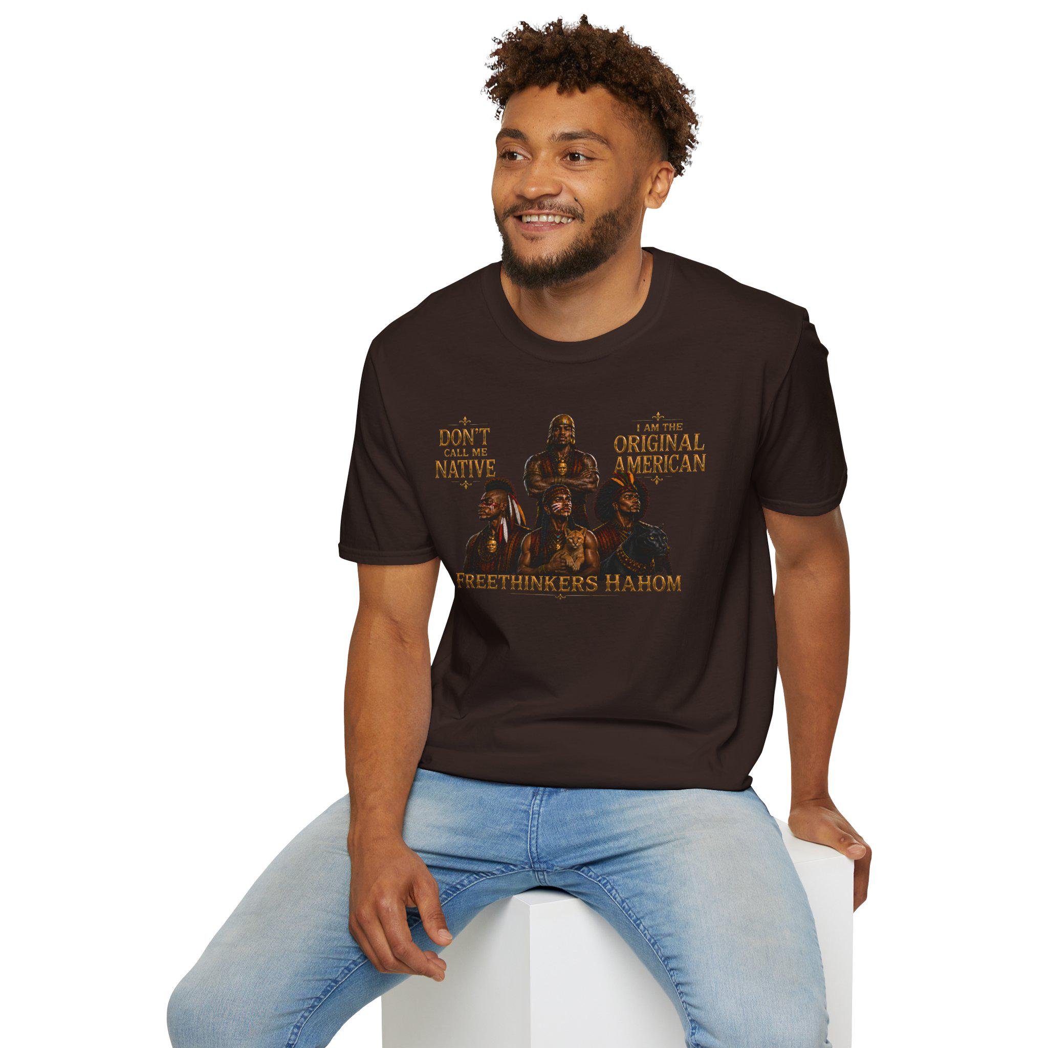 Freethinkers Hahom Illustration T-Shirt Original American, view 18