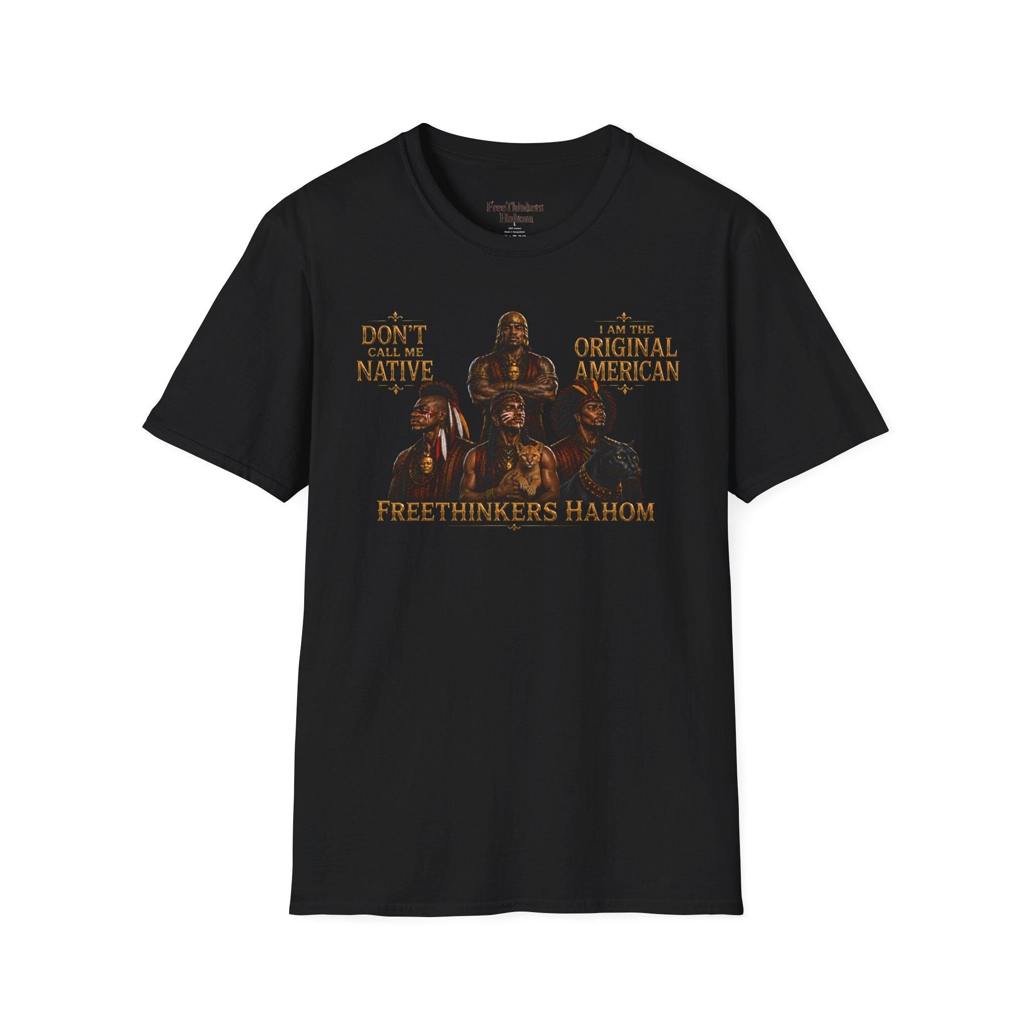 Freethinkers Hahom Illustration T-Shirt Original American, view 19