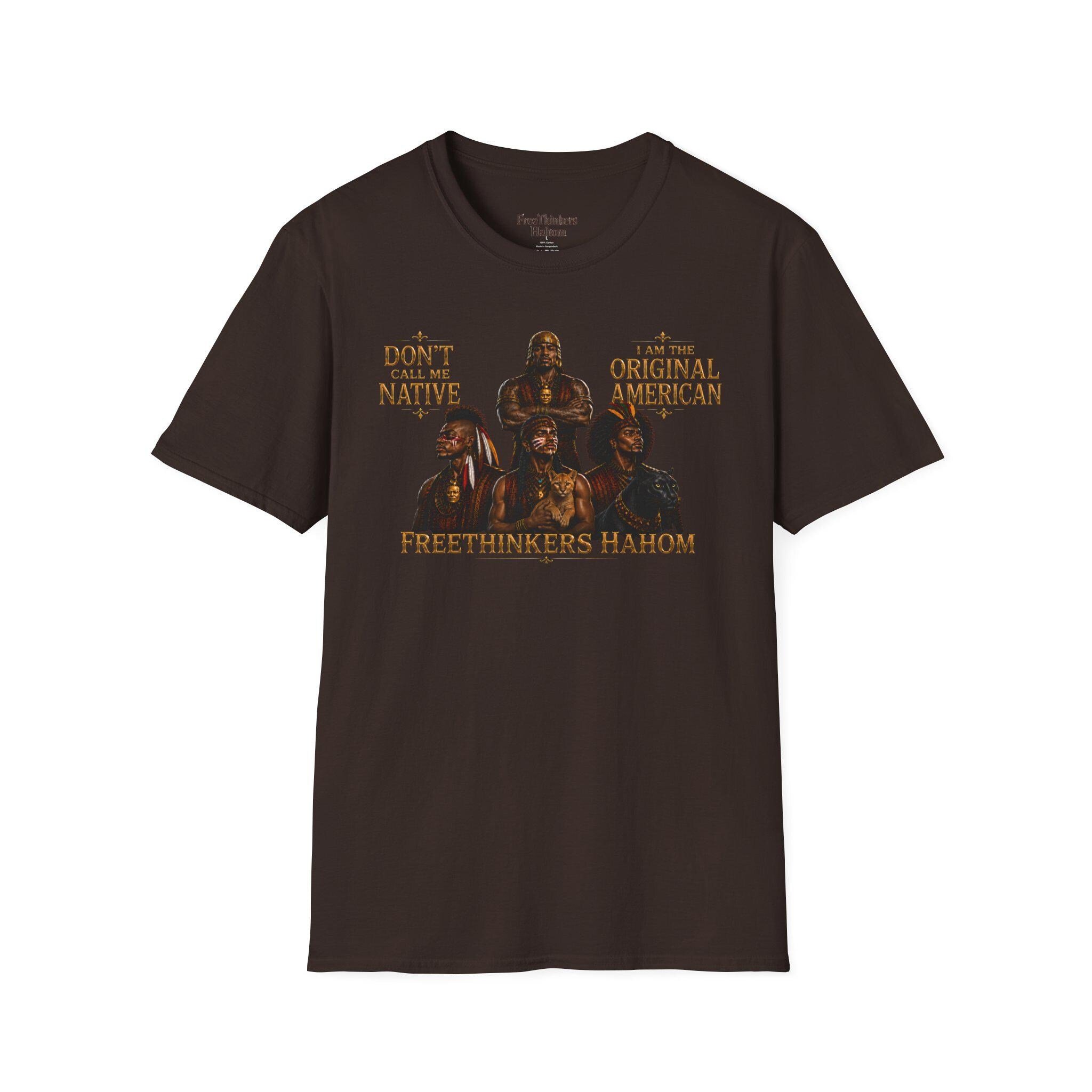 Freethinkers Hahom Illustration T-Shirt Original American, view 2