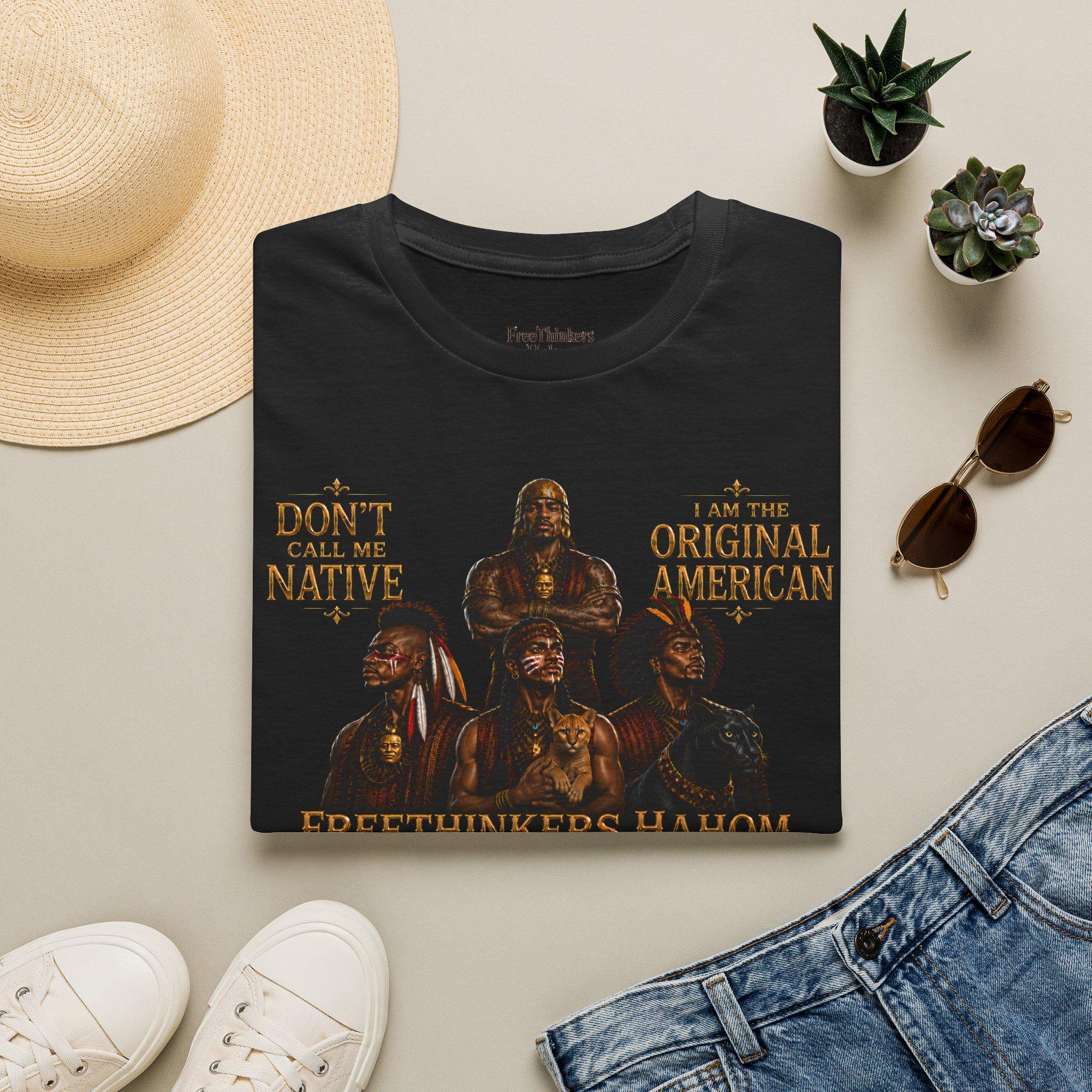 Freethinkers Hahom Illustration T-Shirt Original American, view 20