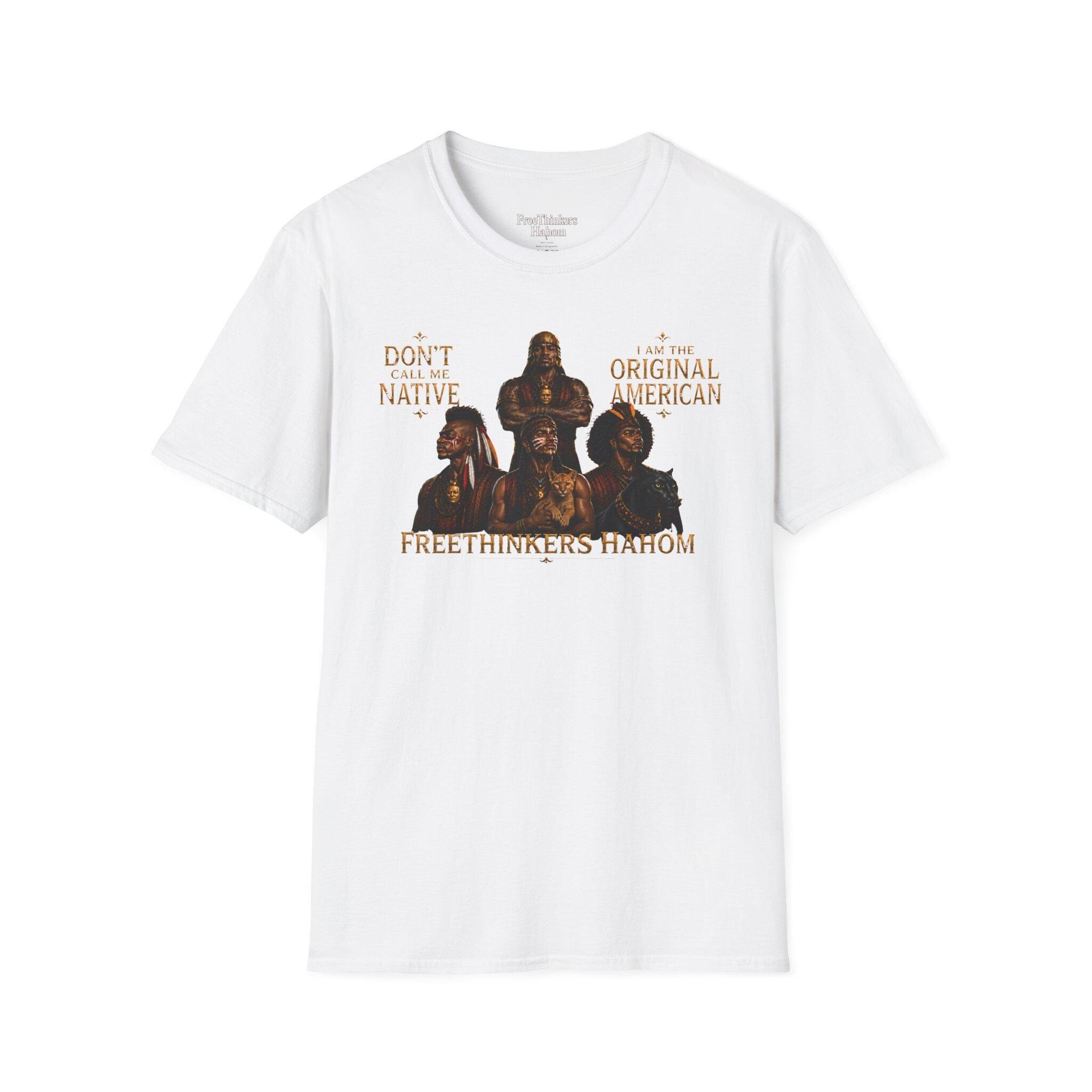 Freethinkers Hahom Illustration T-Shirt Original American, view 3