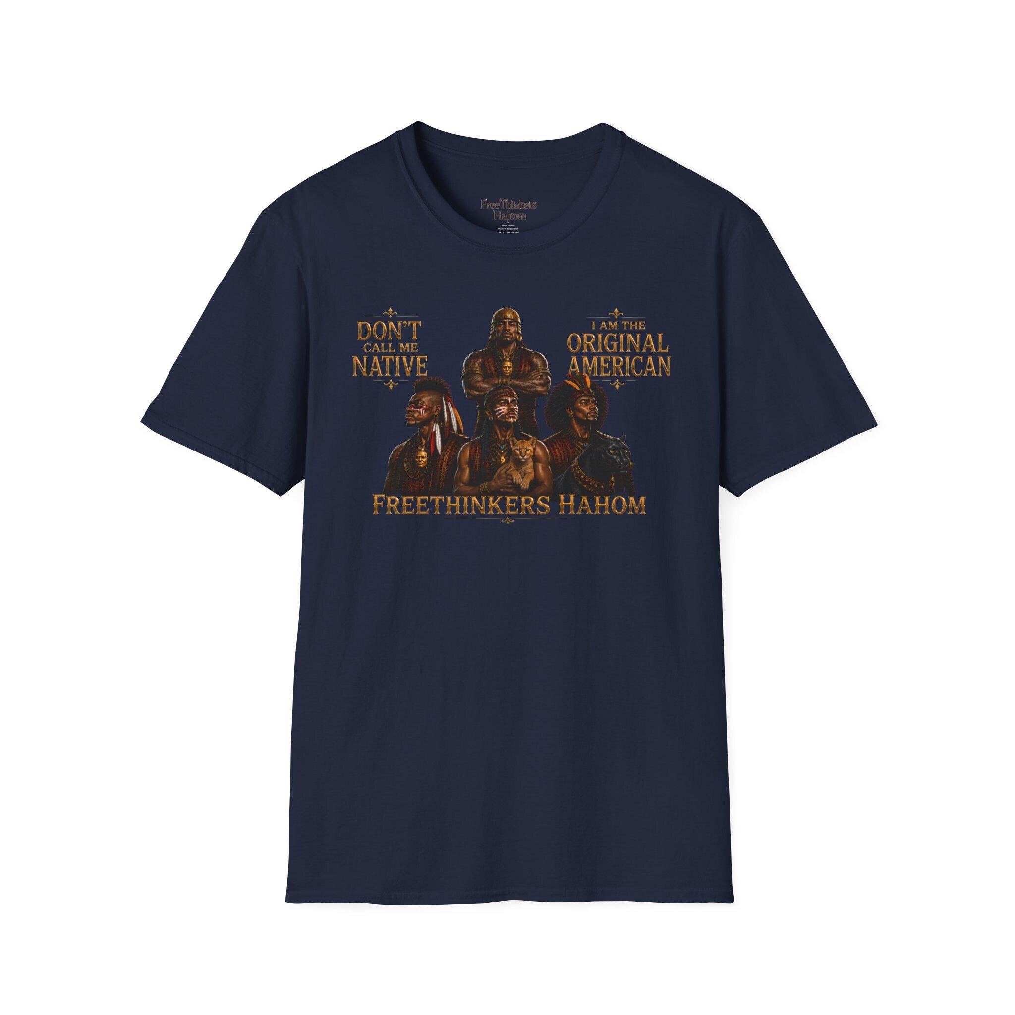 Freethinkers Hahom Illustration T-Shirt Original American, view 5