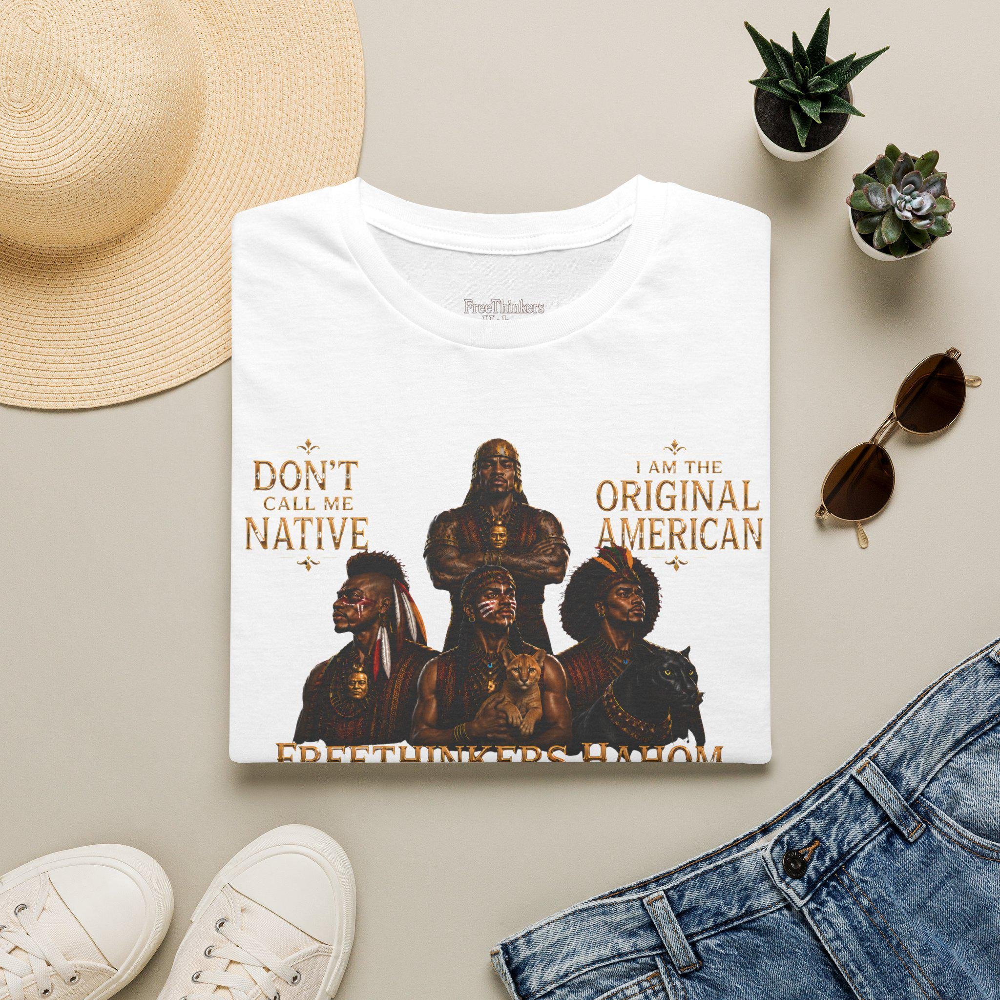 Freethinkers Hahom Illustration T-Shirt Original American, view 6
