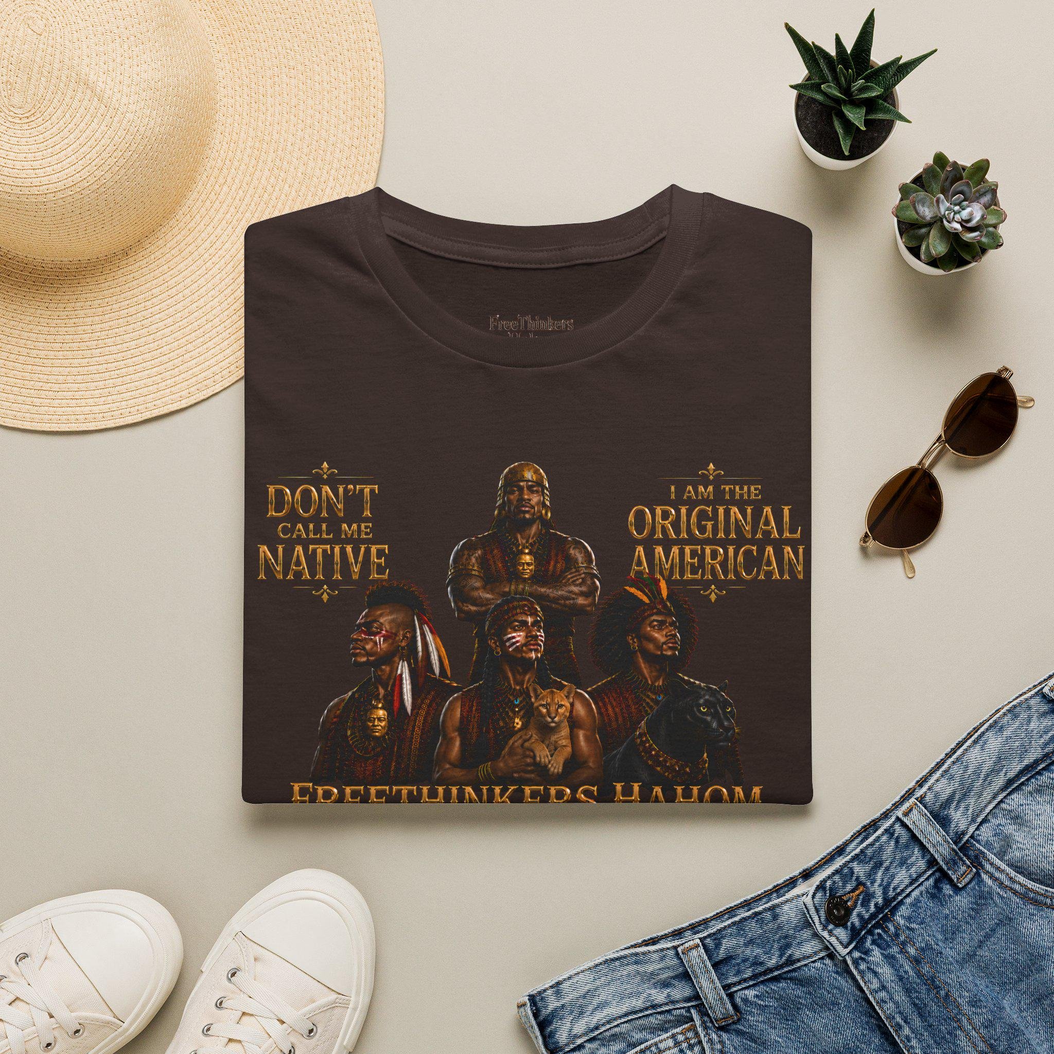 Freethinkers Hahom Illustration T-Shirt Original American, view 7