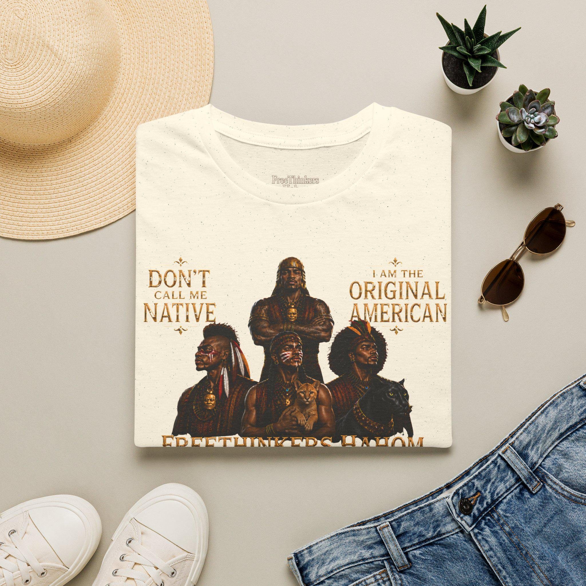 Freethinkers Hahom Illustration T-Shirt Original American, view 8