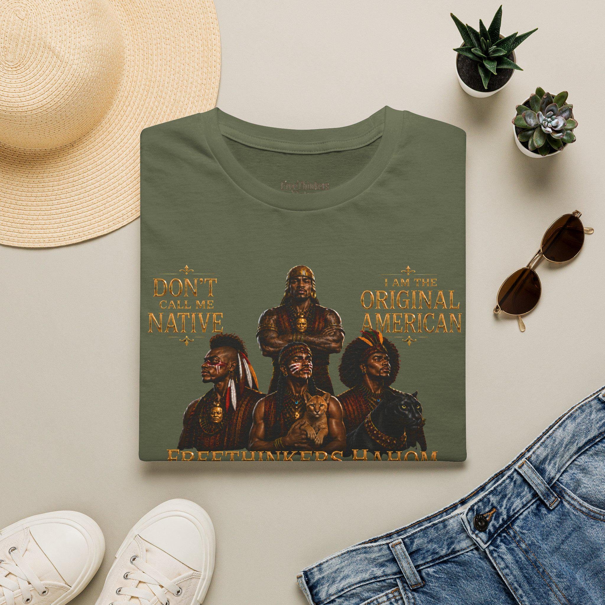Freethinkers Hahom Illustration T-Shirt Original American, view 9