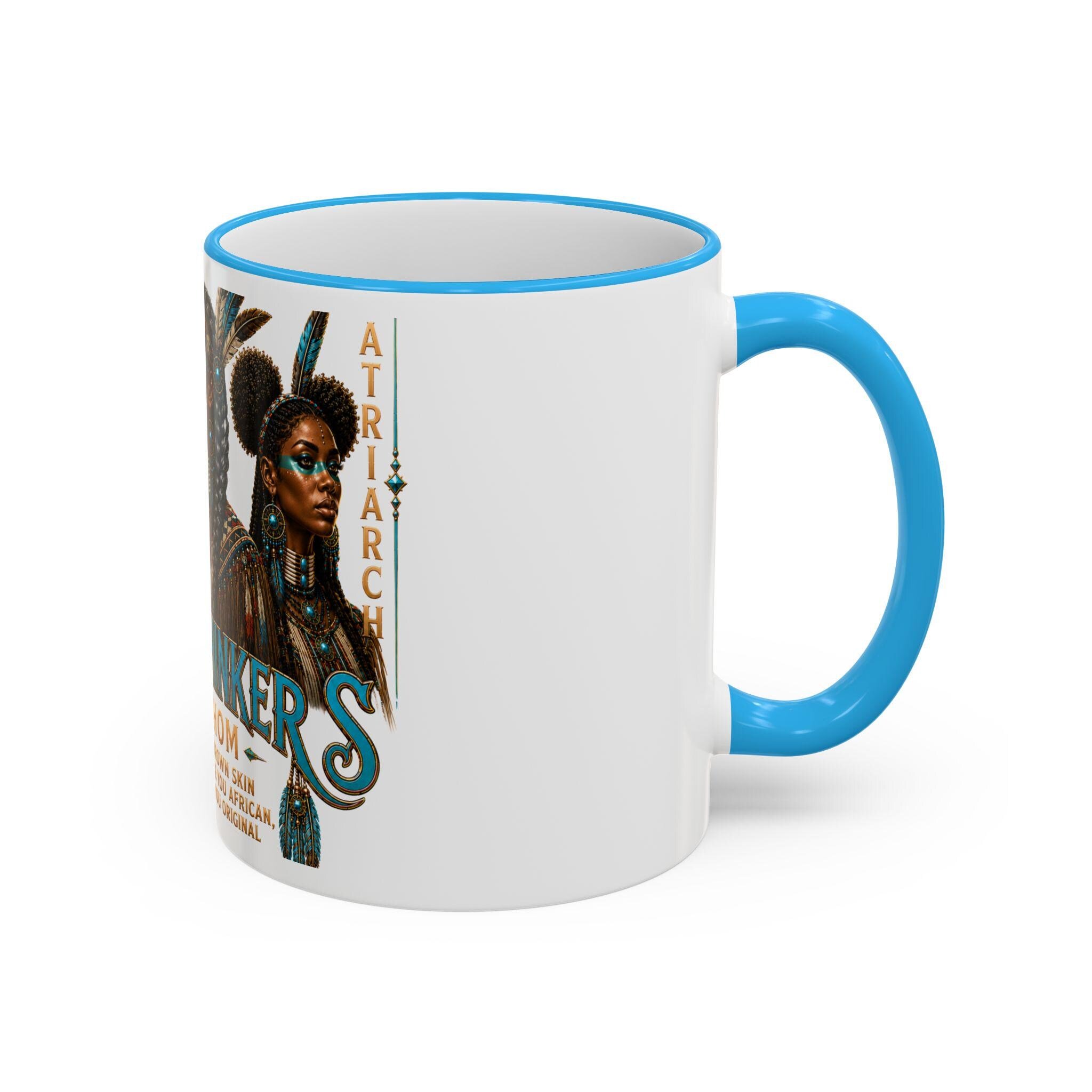 Freethinkers Hahom American Matriachs Portrait Mug Accent Rim & Handle 11oz 15oz, view 14