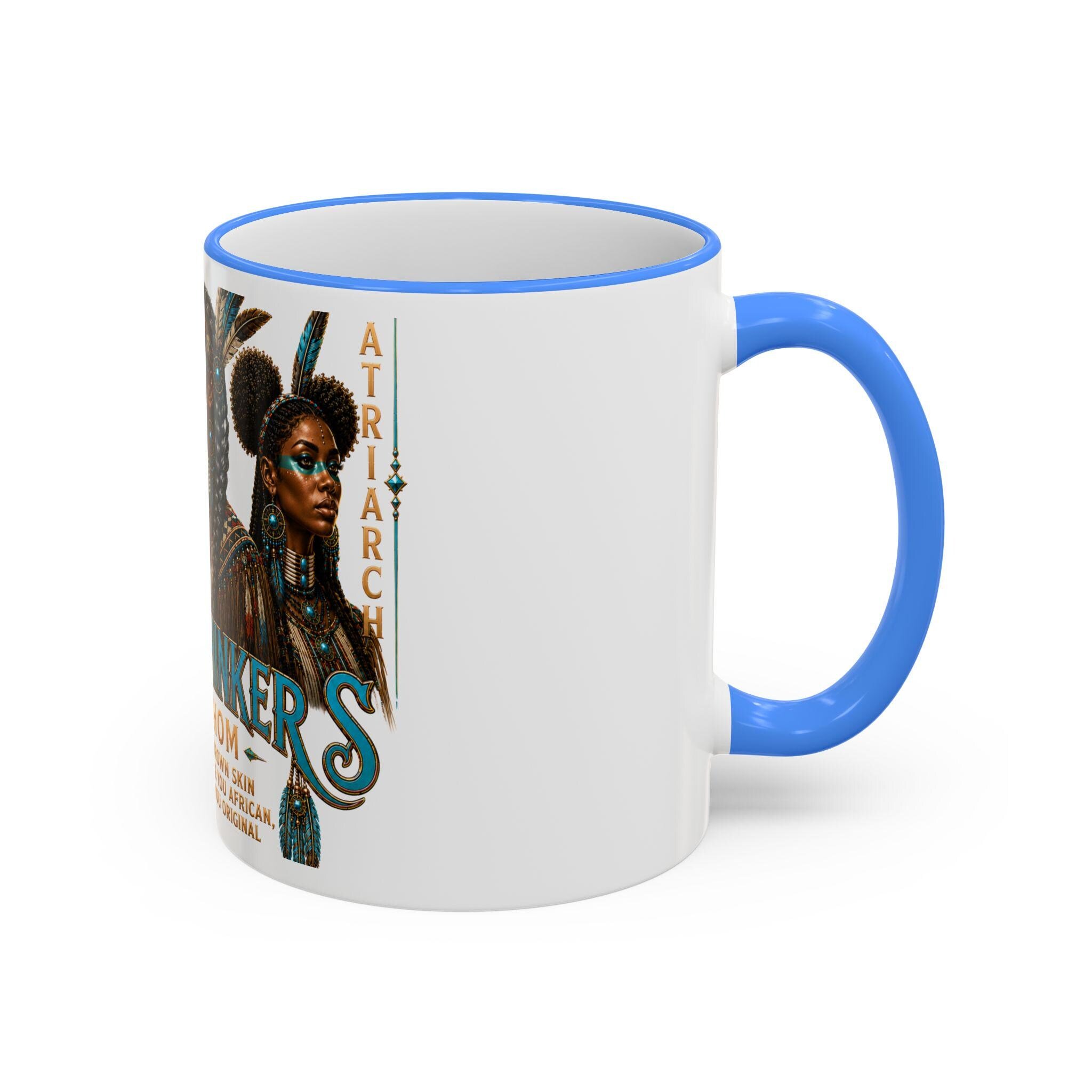 Freethinkers Hahom American Matriachs Portrait Mug Accent Rim & Handle 11oz 15oz, view 15