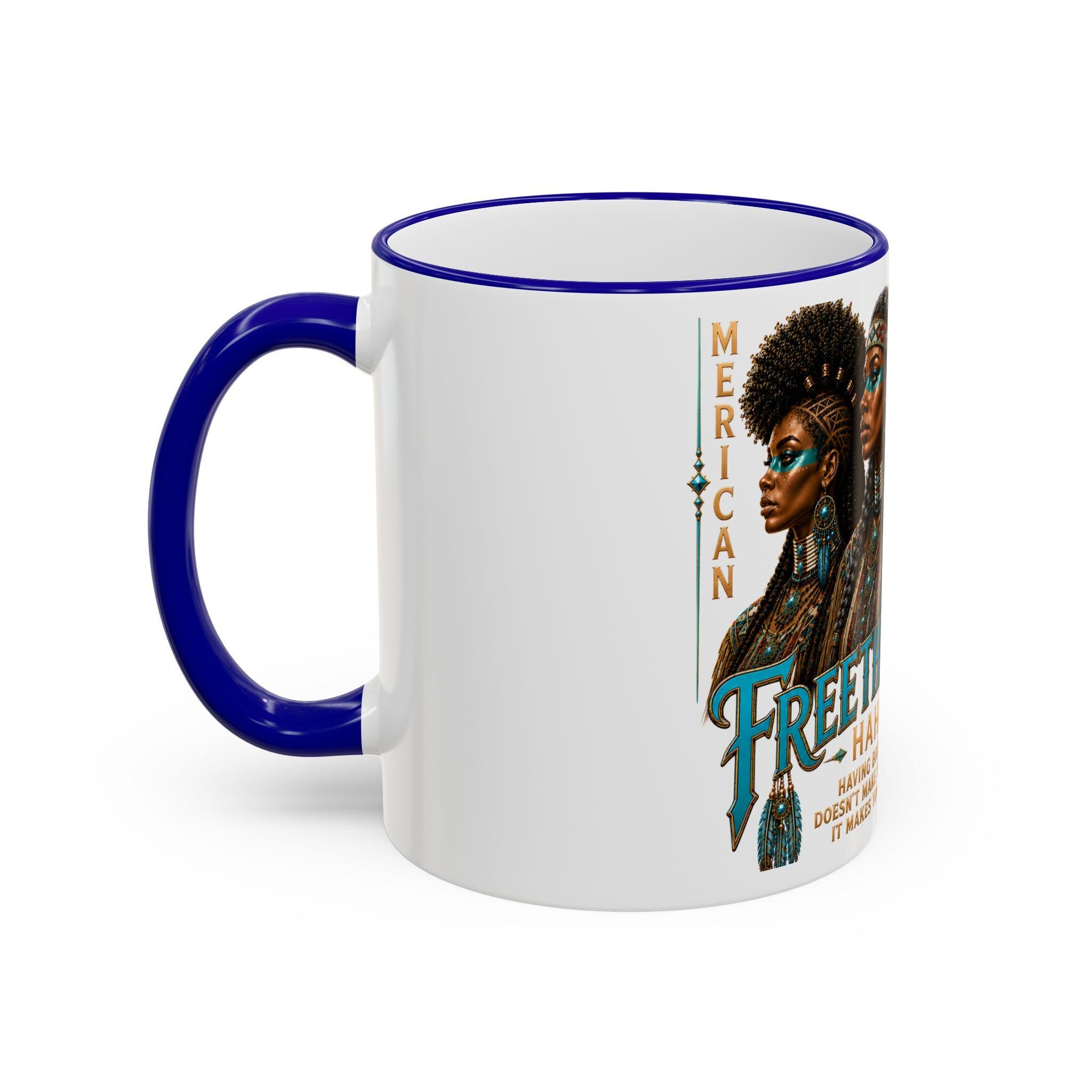 Freethinkers Hahom American Matriachs Portrait Mug Accent Rim & Handle 11oz 15oz, view 19