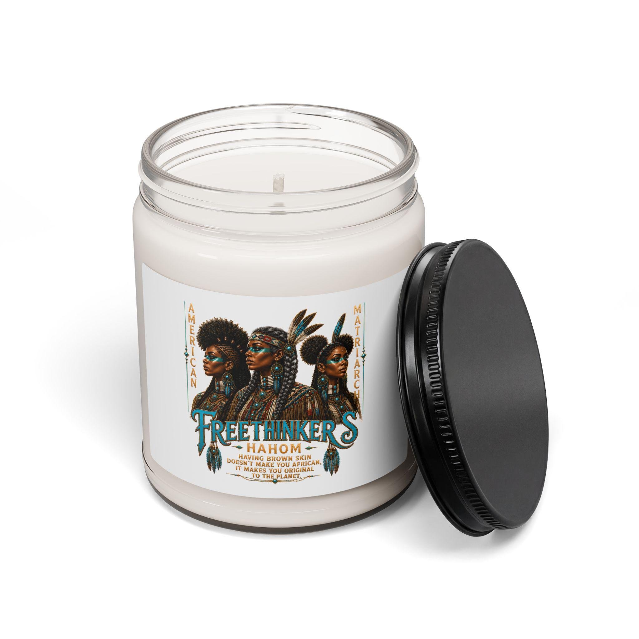 Freethinkers Hahom American Matriarch Scented Soy Candle 9oz, view 7