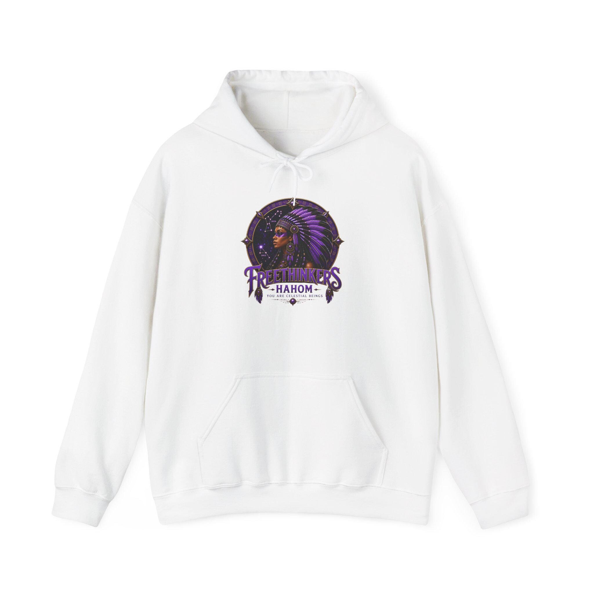 Freethinkers Hahom American Chieftess Unisex Heavy Blend Hooded Sweatshirt
