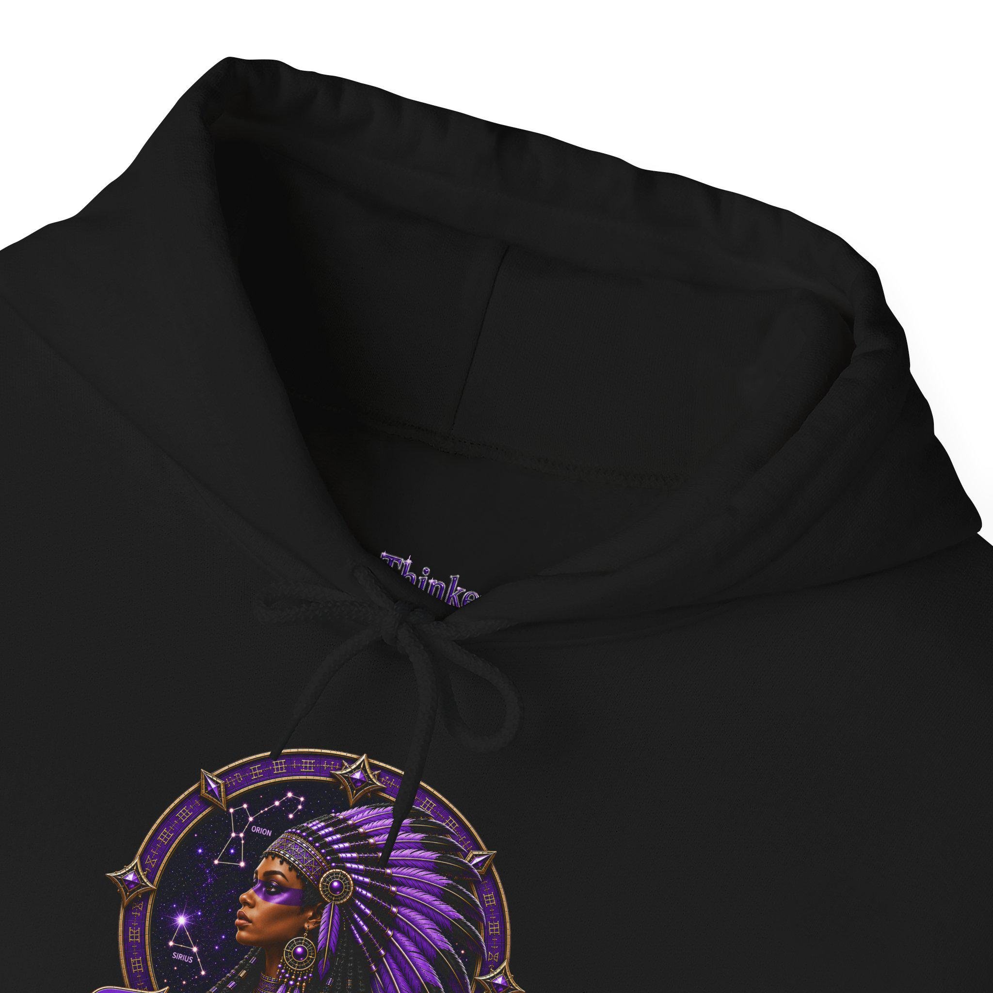 Freethinkers Hahom American Chieftess Unisex Heavy Blend Hooded Sweatshirt, view 6