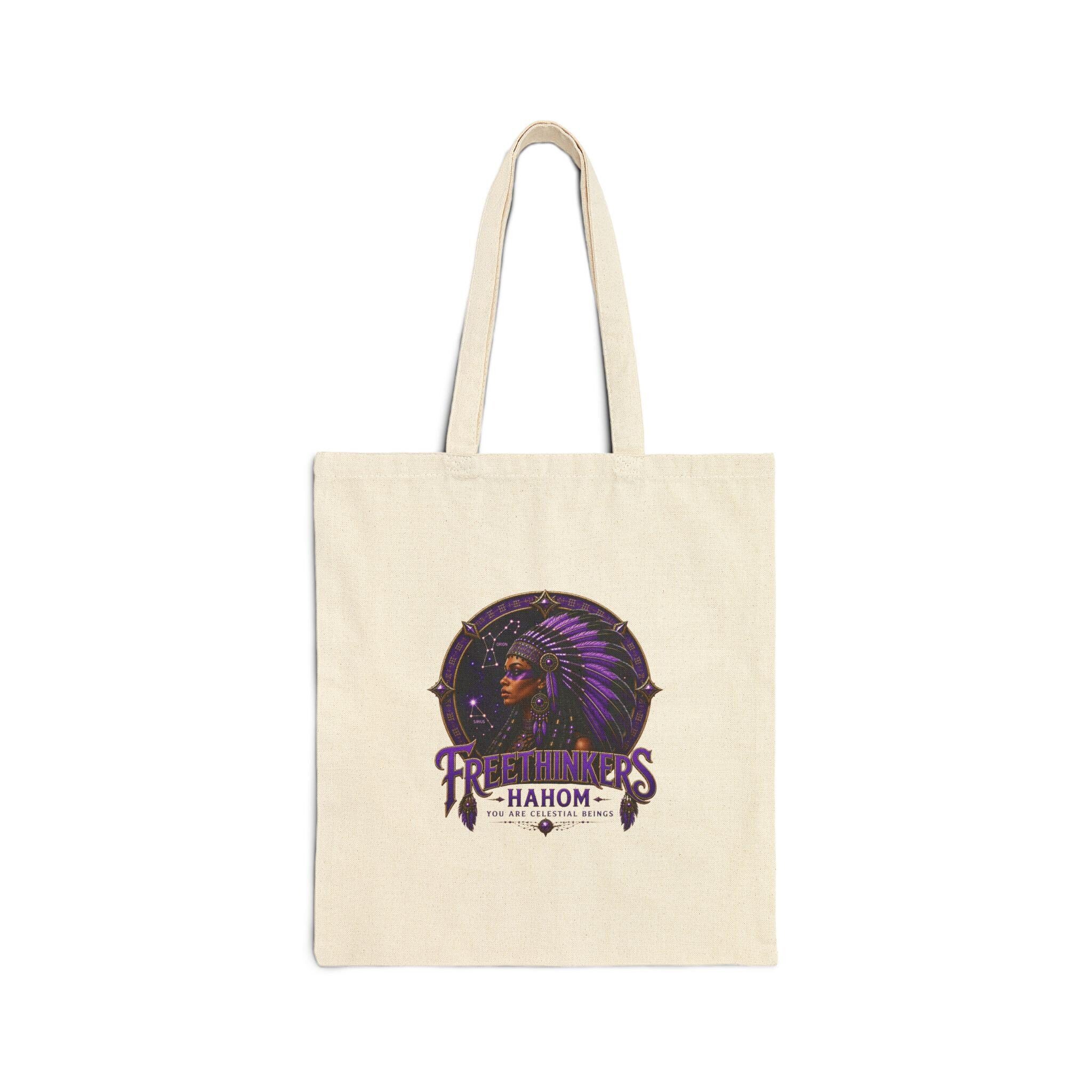American Chieftess Matriarch Cotton Canvas Tote Bag