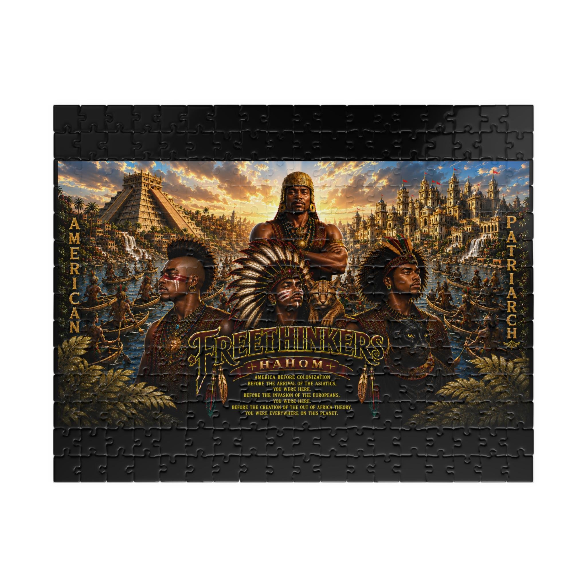 Freethinkers Hahom Ancient America Artwork Puzzle