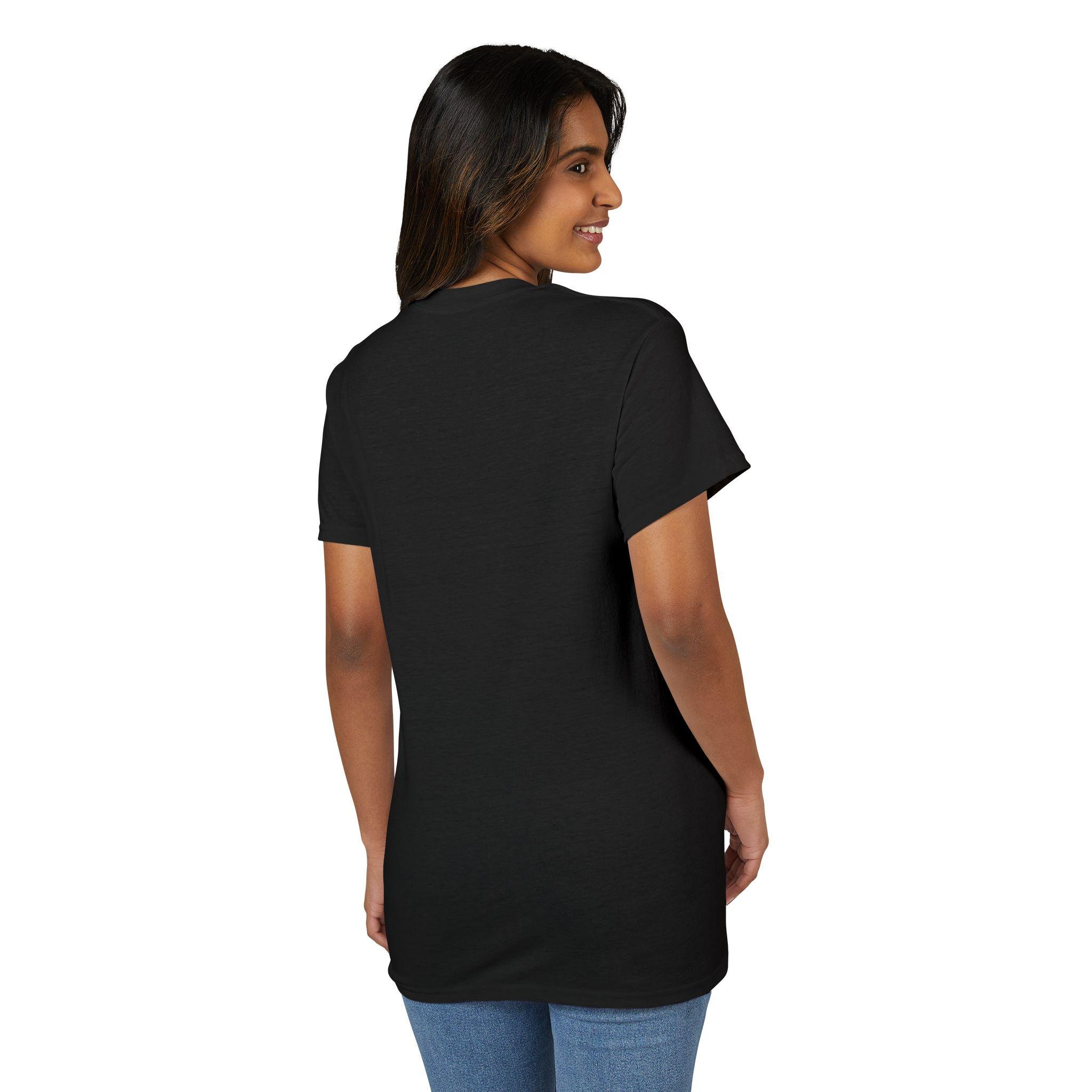 Original American graphic T-Shirt | Black History silhouette, graffiti-style text, view 9