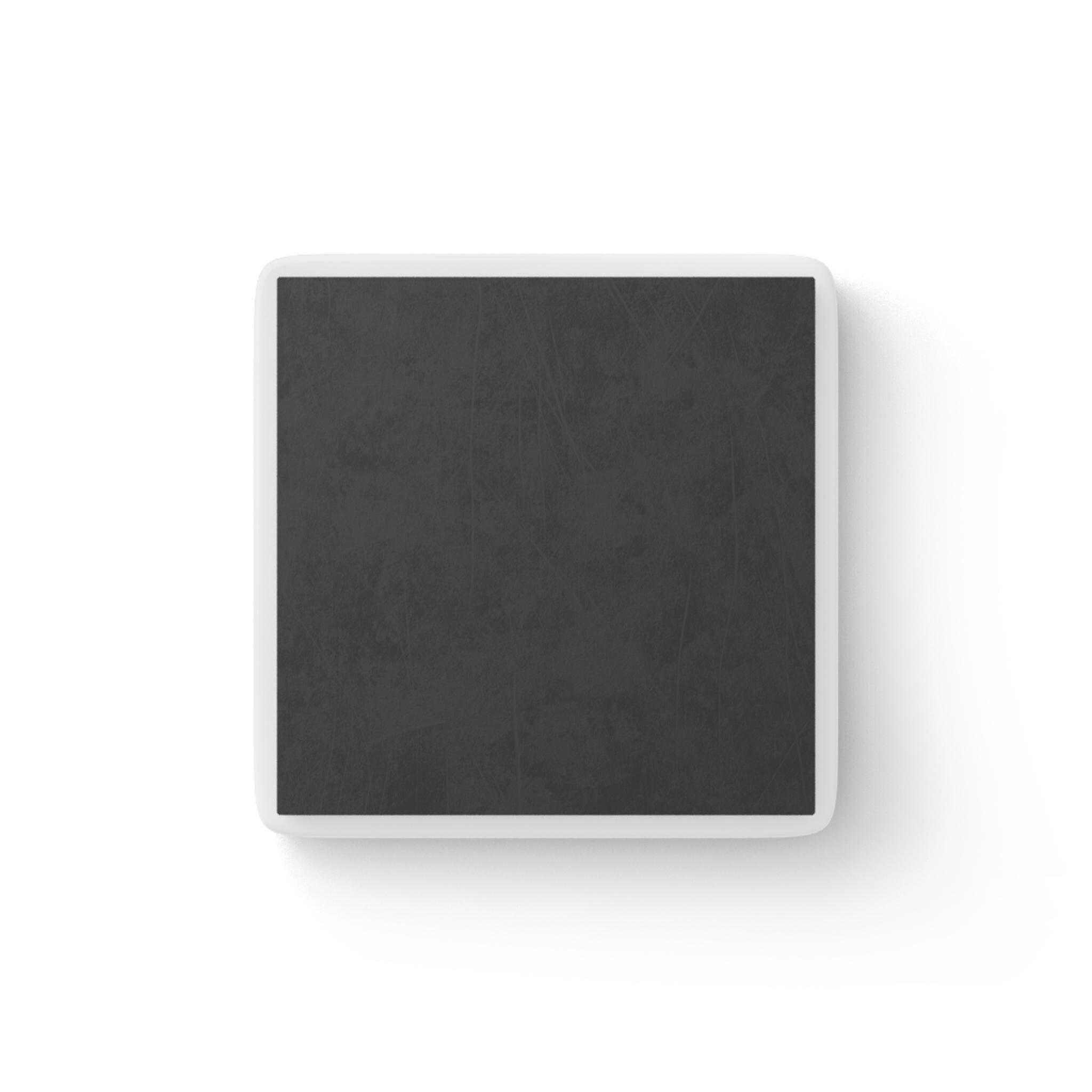 Free Thinkers Hahom porcelain magnet | square inspirational quote magnet, view 2