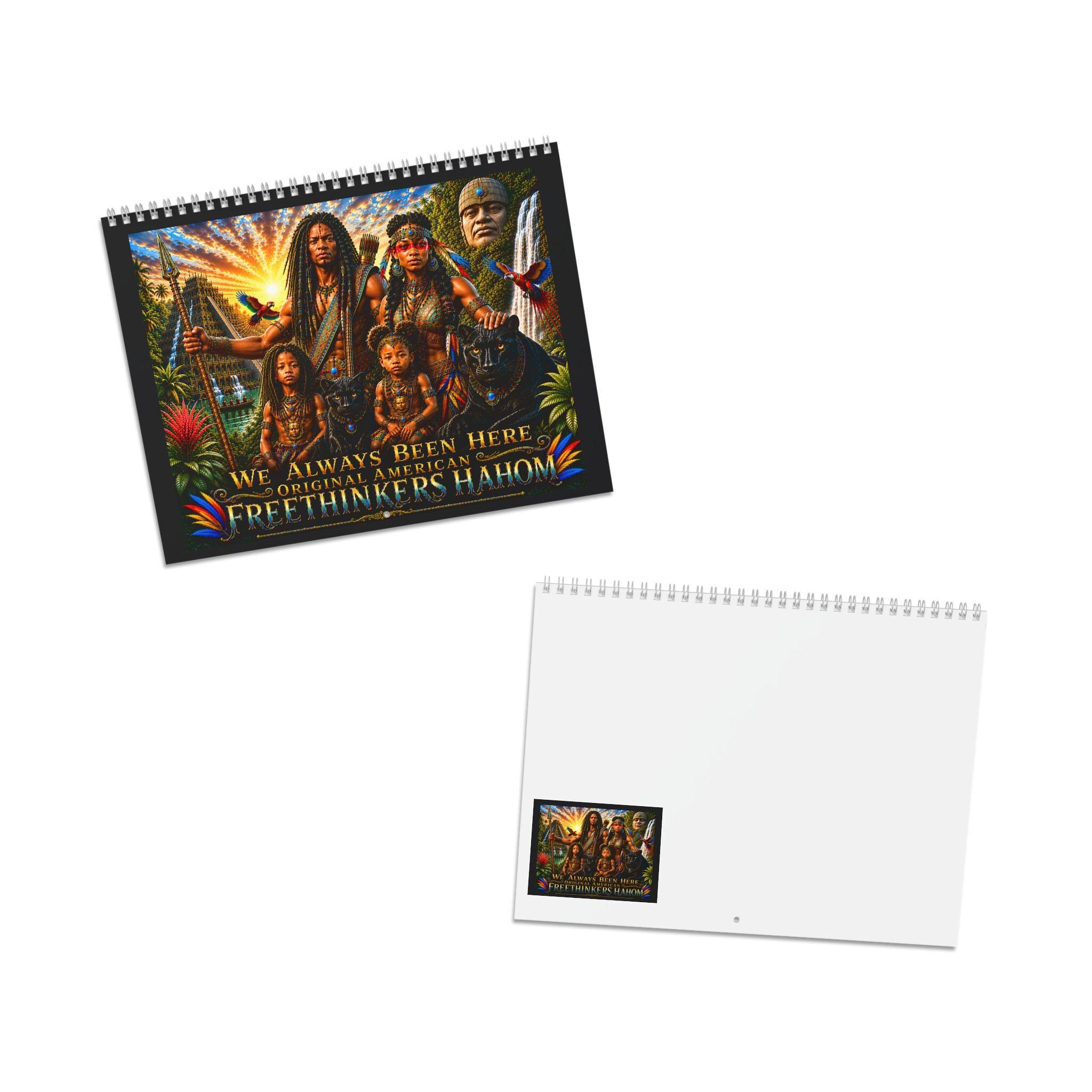 Freethinkers Hahom Autochthonous American Indigenous Portraits Calendar (2027), view 2