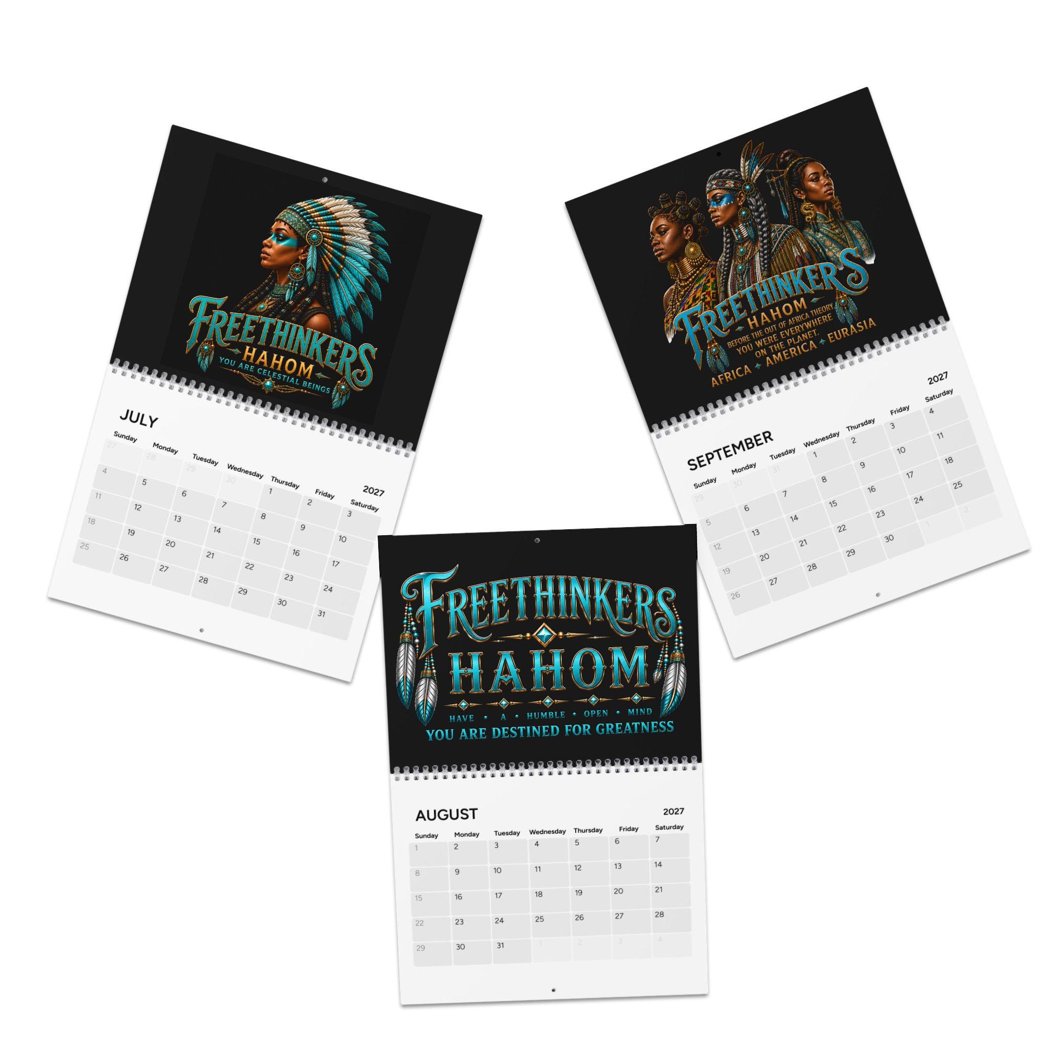 Freethinkers Hahom Autochthonous American Indigenous Portraits Calendar (2027), view 5