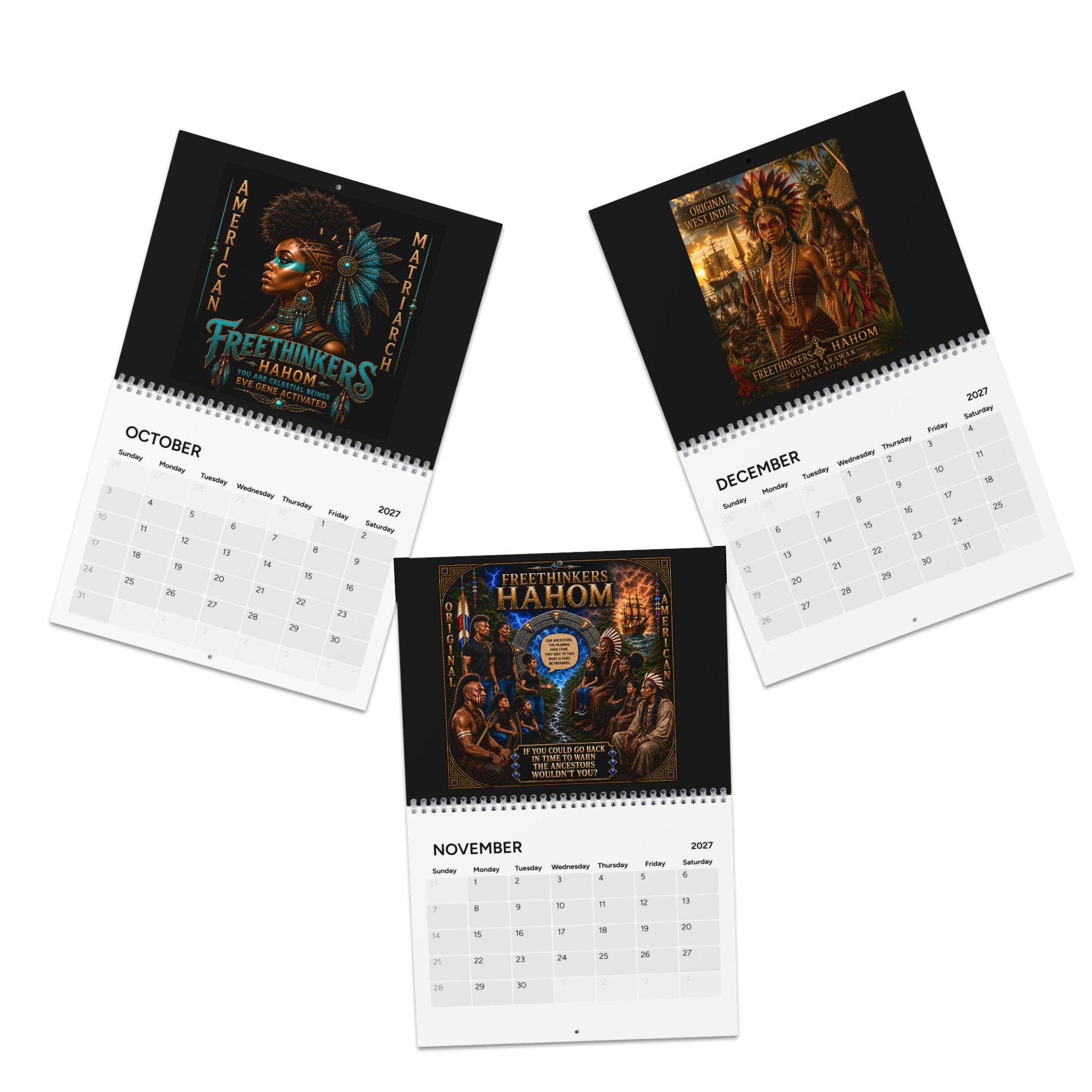 Freethinkers Hahom Autochthonous American Indigenous Portraits Calendar (2027), view 6
