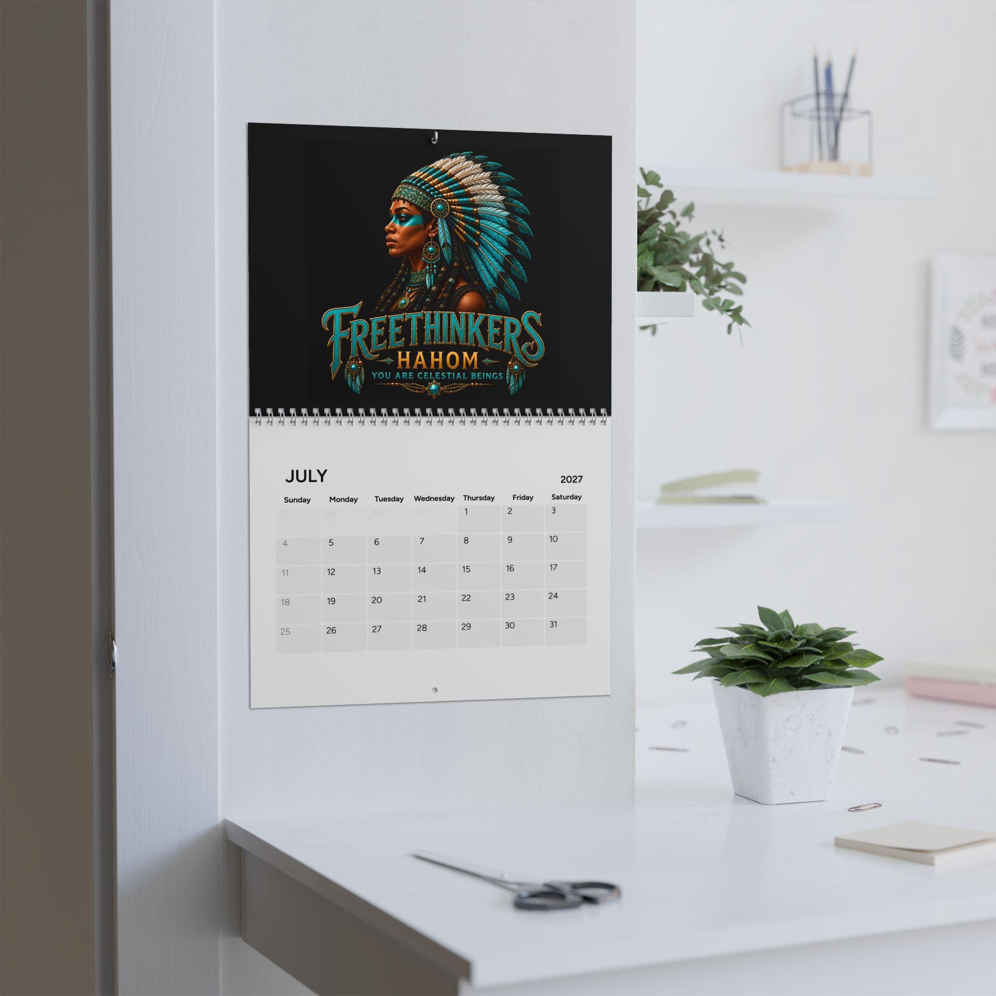 Freethinkers Hahom Autochthonous American Indigenous Portraits Calendar (2027), view 8