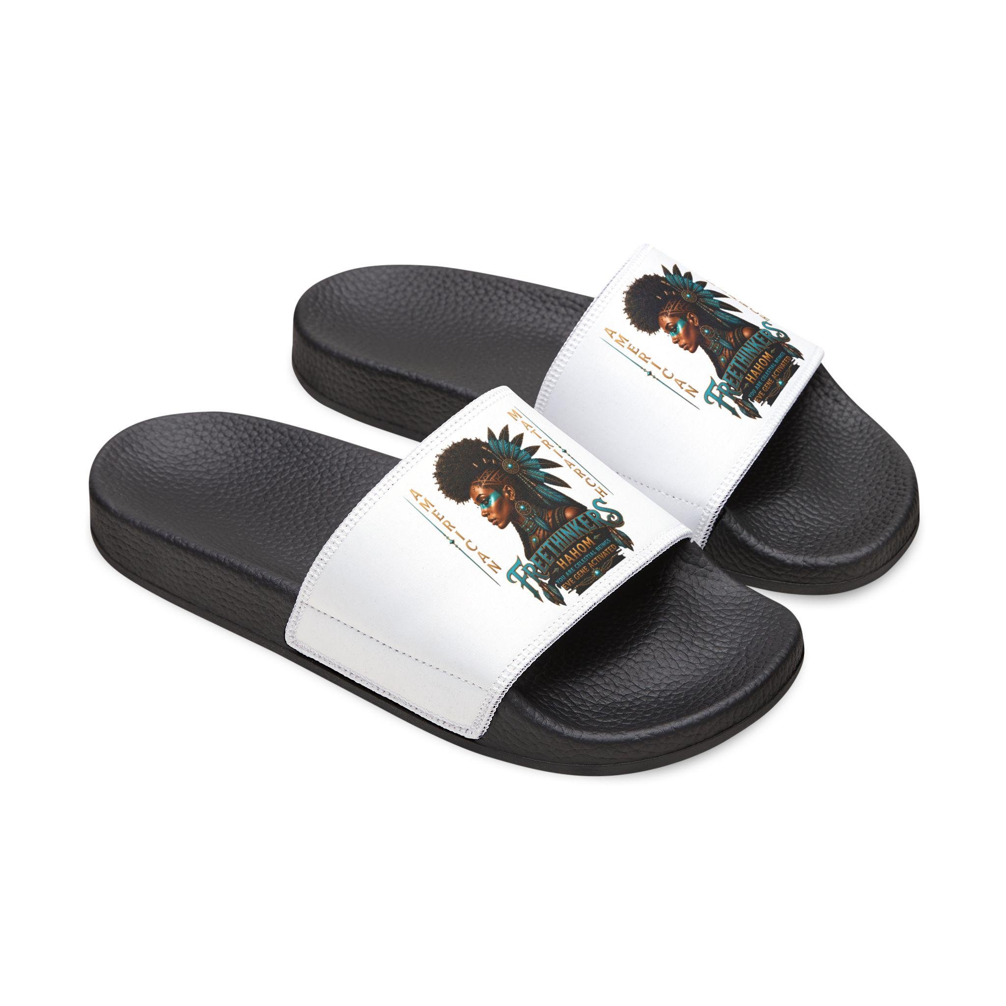 Women's Removable Strap Sandals Custom American Matriarch