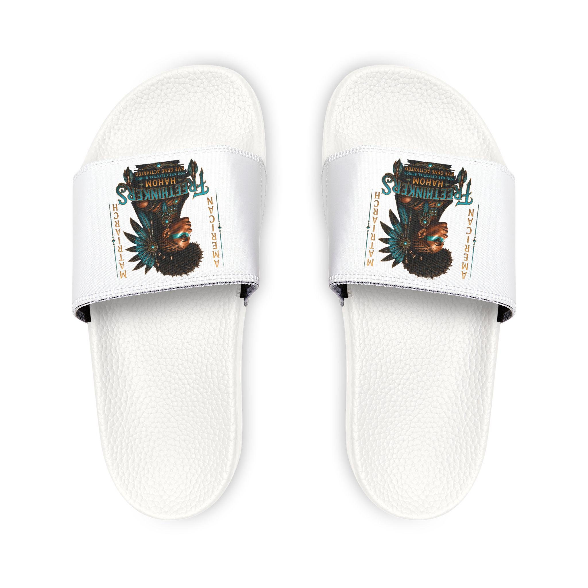 Women's Removable Strap Sandals Custom American Matriarch, view 11