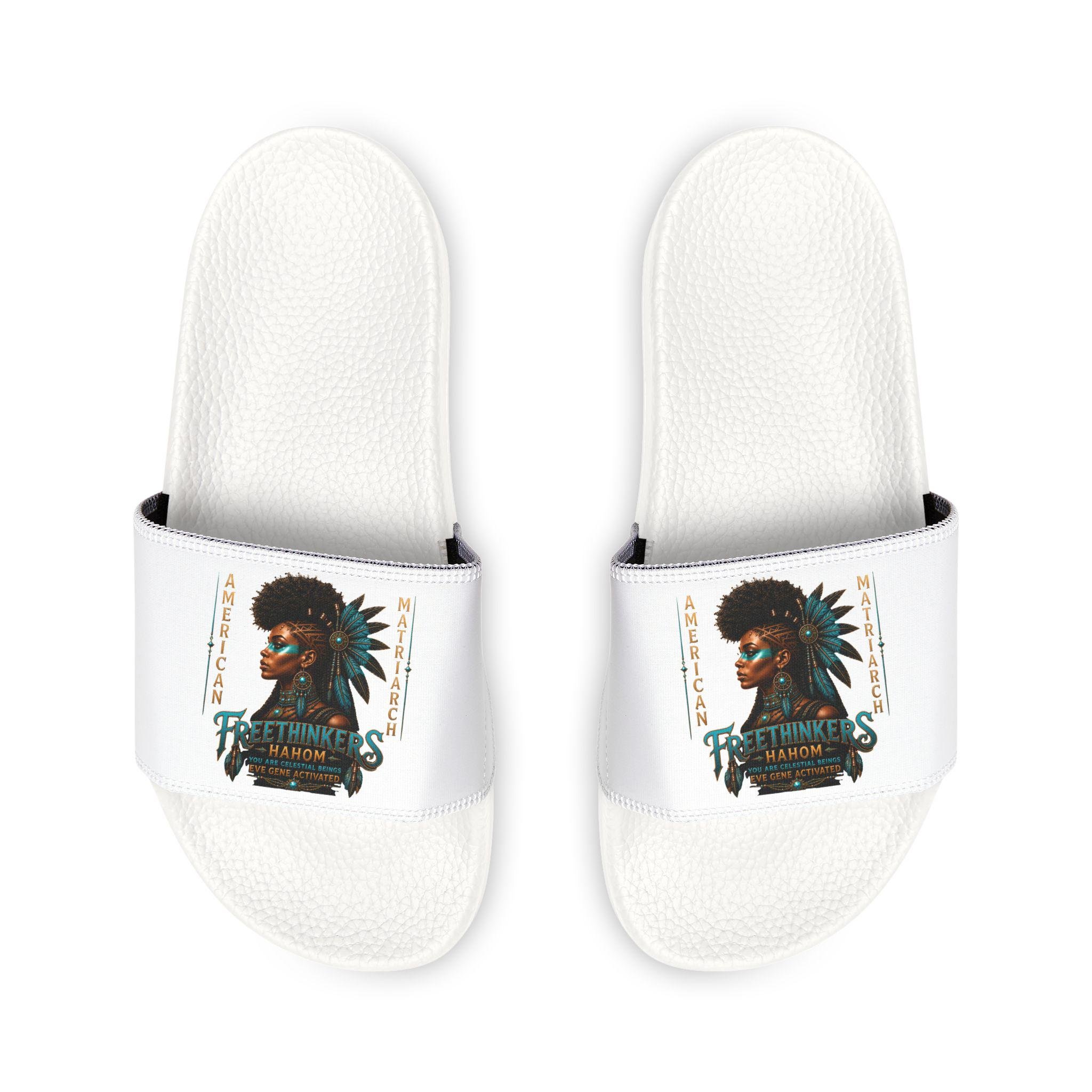 Women's Removable Strap Sandals Custom American Matriarch, view 12