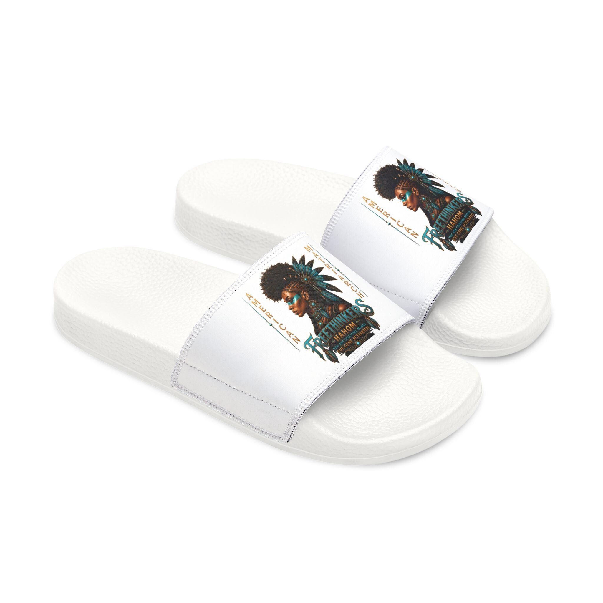 Women's Removable Strap Sandals Custom American Matriarch, view 19