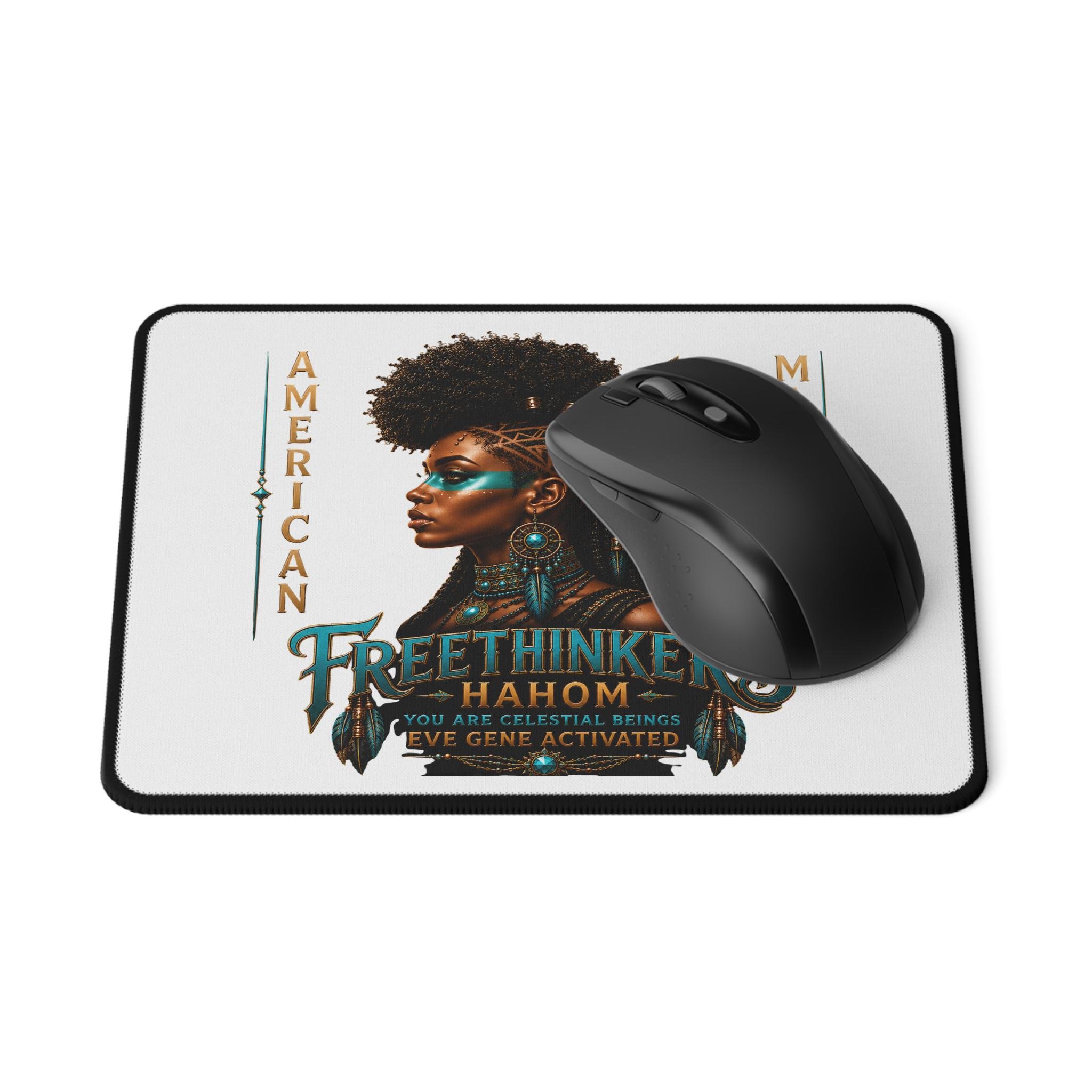 Freethinkers Hahom American Matriarch Artwork Mouse Pad | Non-Slip Gaming Mouse Pad, view 3