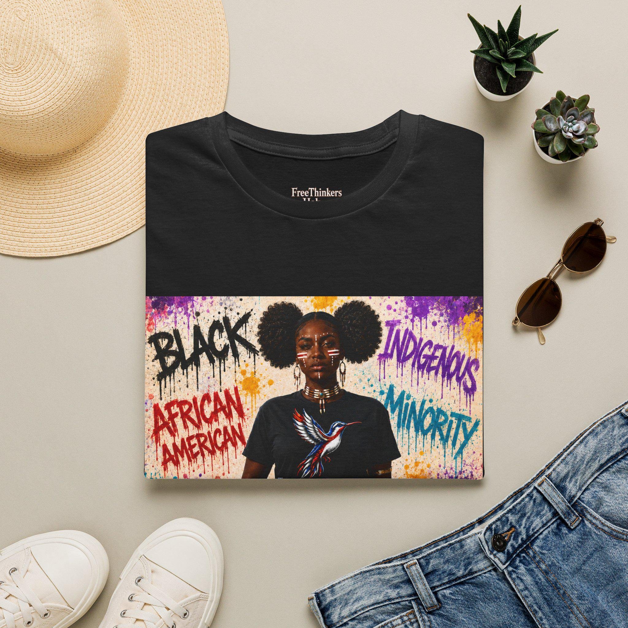 Original American Inspirational Minority graphic T-Shirt, view 14