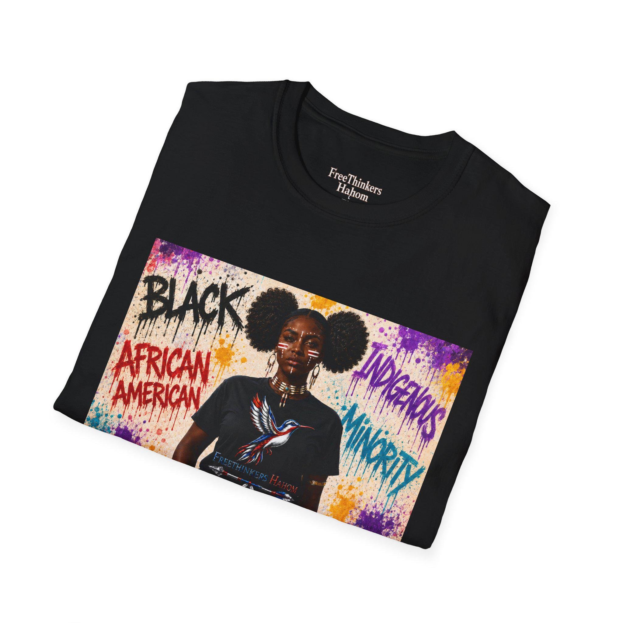 Original American Inspirational Minority graphic T-Shirt, view 17