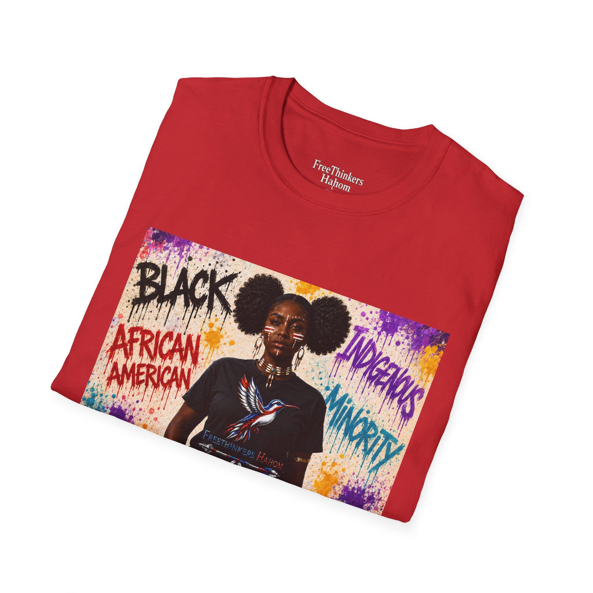 Original American Inspirational Minority graphic T-Shirt, view 18