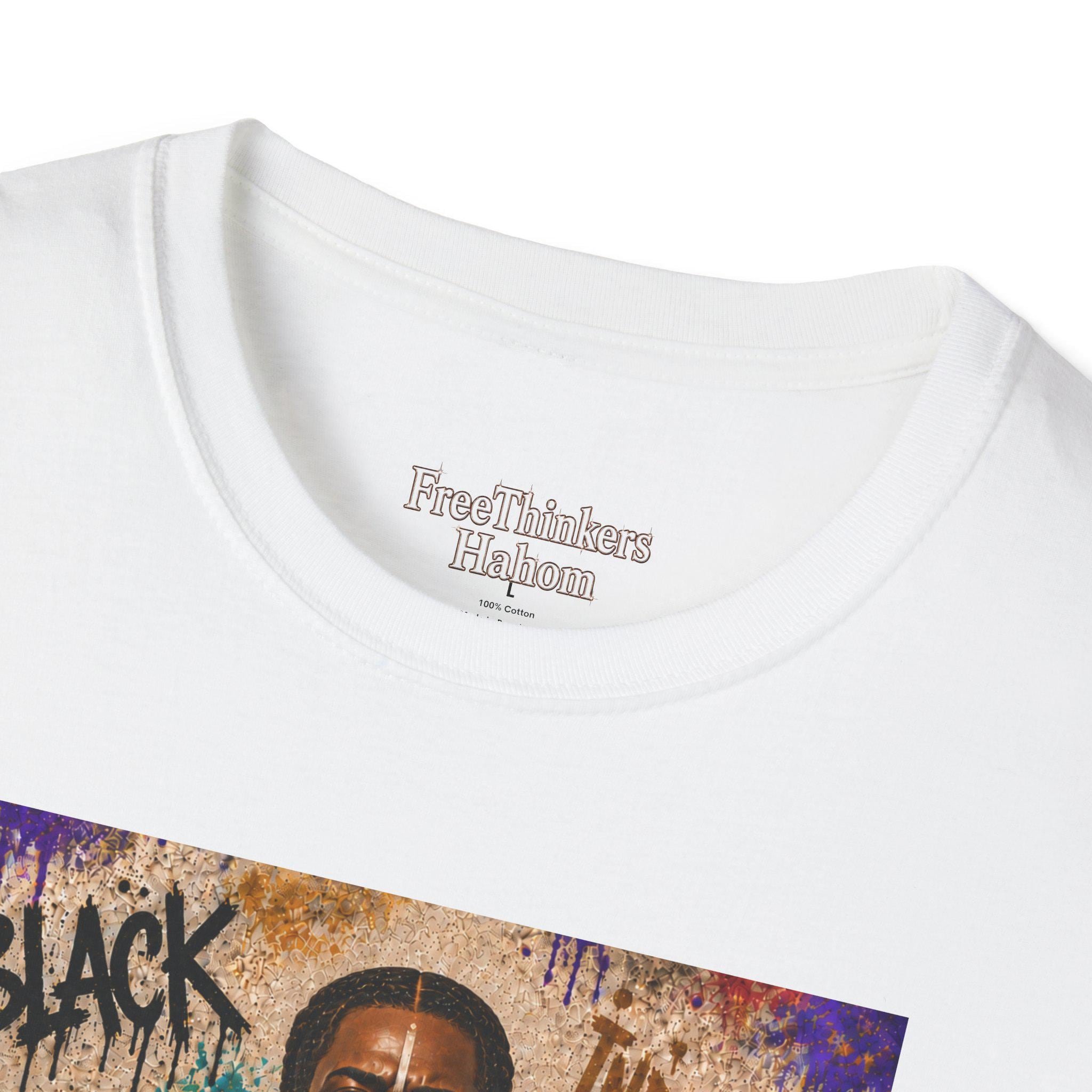 There Is a Fire Black Indigenous Minority Graphic T-Shirt American Empowerment, view 2