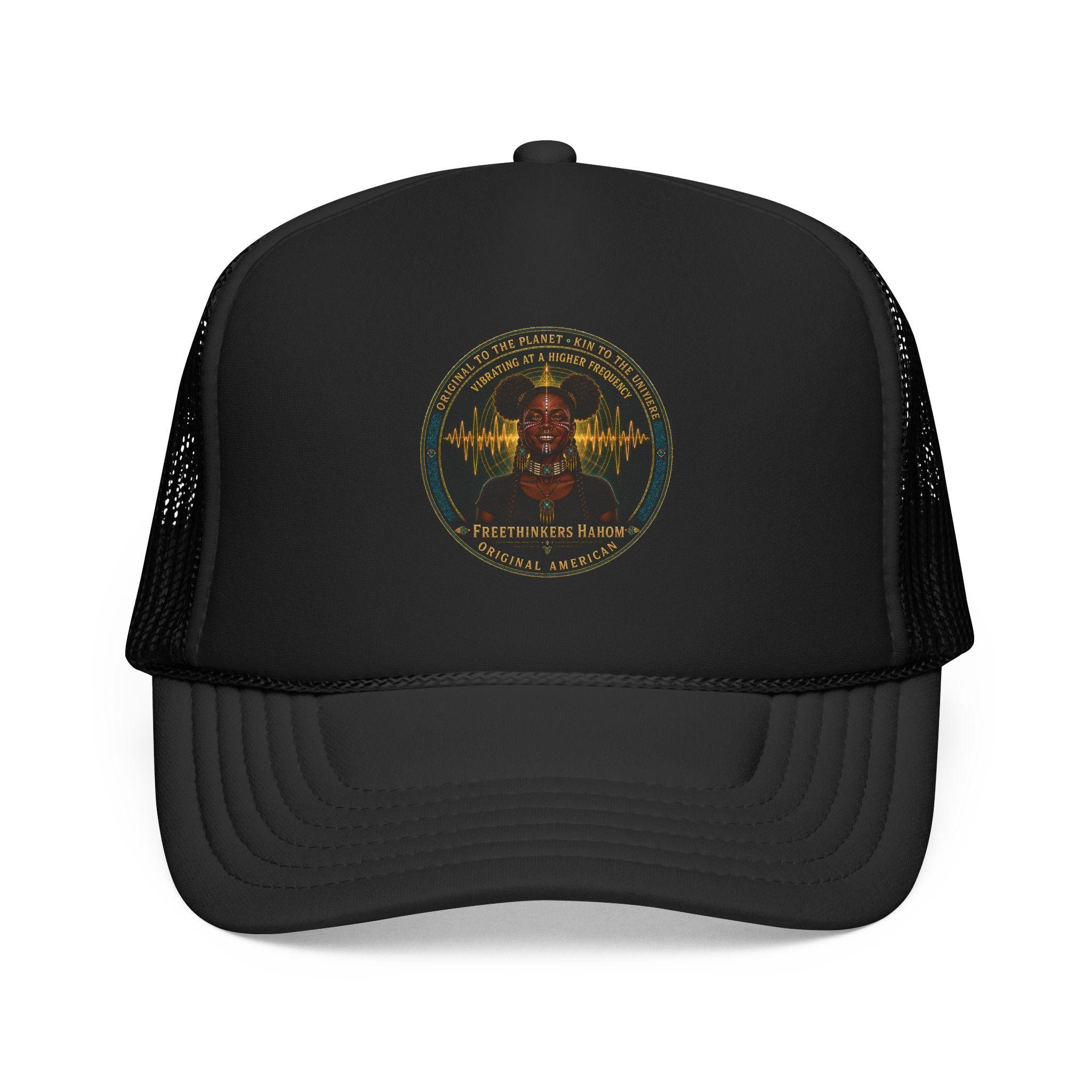 Original American Foam Trucker Hat | Cosmic Soundwave Emblem