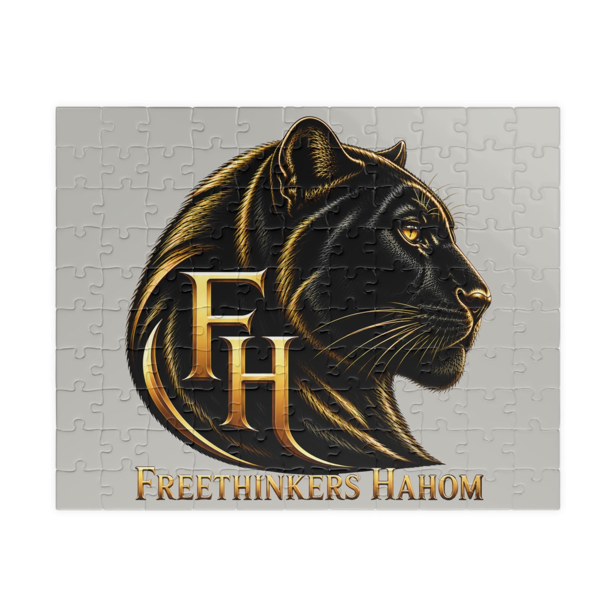 Gold Panther Logo Puzzle 110 Piece | Freethinkers Hahom