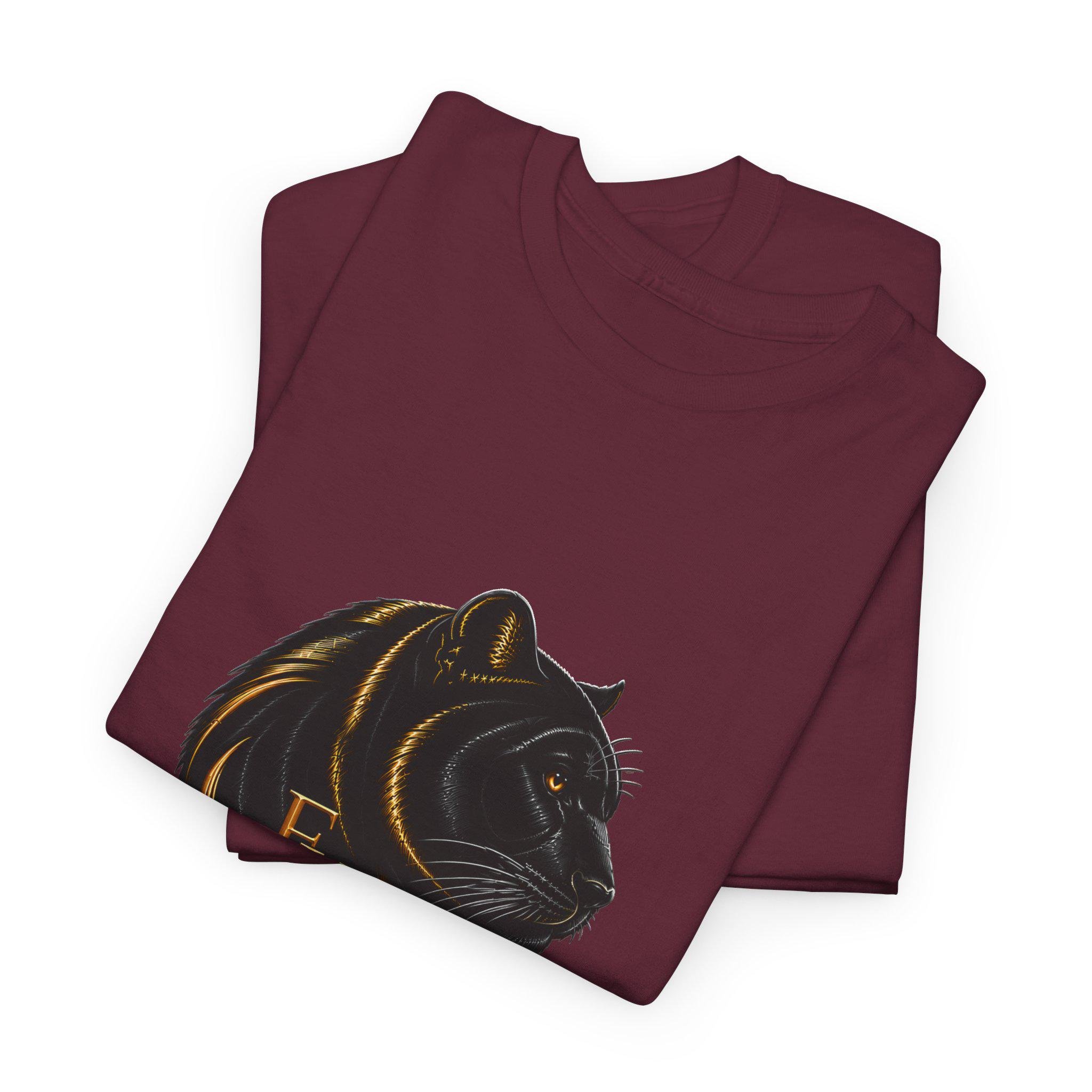Wakanda Is American Tee | Black Panther Silhouette, Hero Fist Graphic, view 12