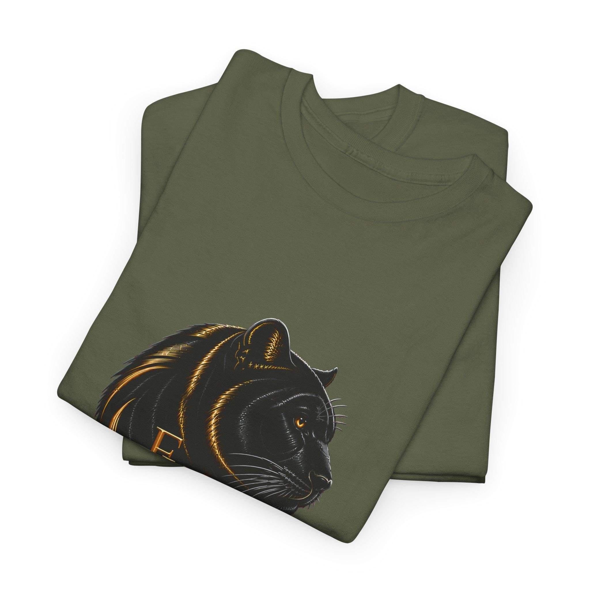 Wakanda Is American Tee | Black Panther Silhouette, Hero Fist Graphic, view 13