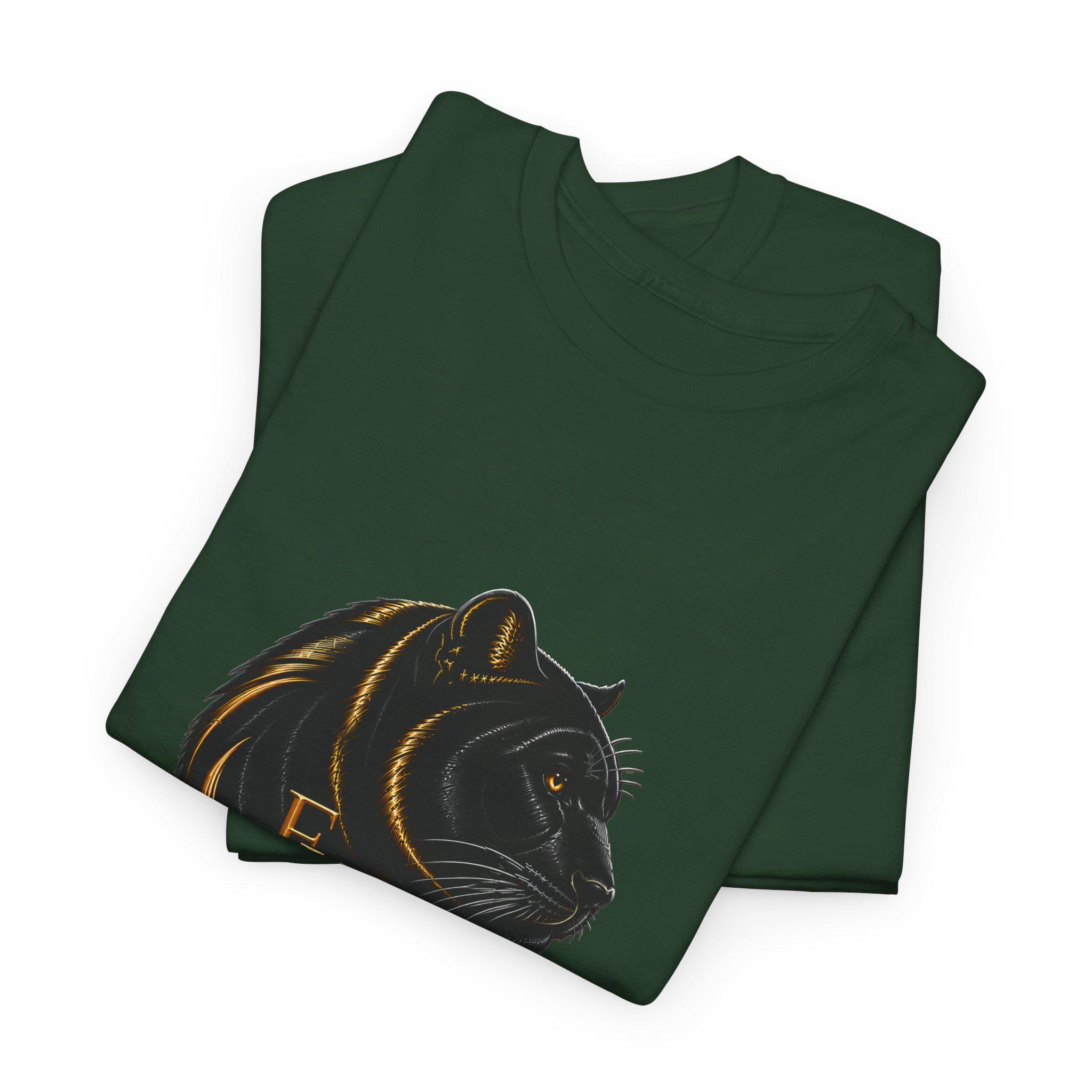 Wakanda Is American Tee | Black Panther Silhouette, Hero Fist Graphic, view 14