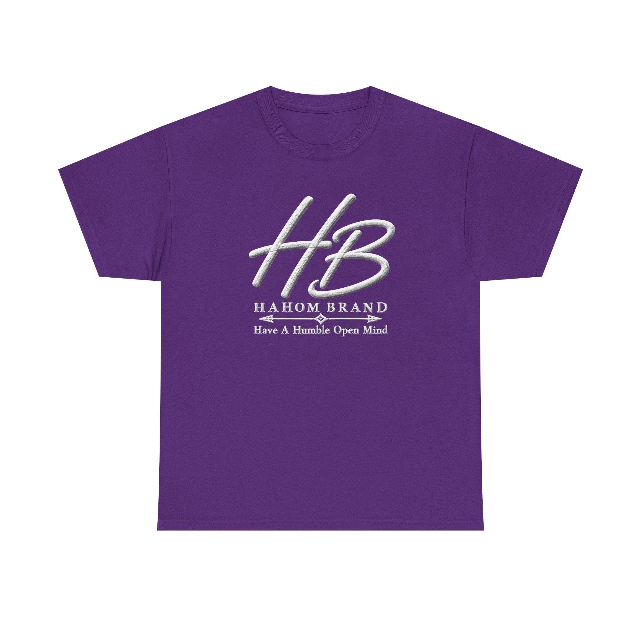 HB Monogram Logo T-Shirt | Hahom Brand Have A Humble Open Mind, view 6