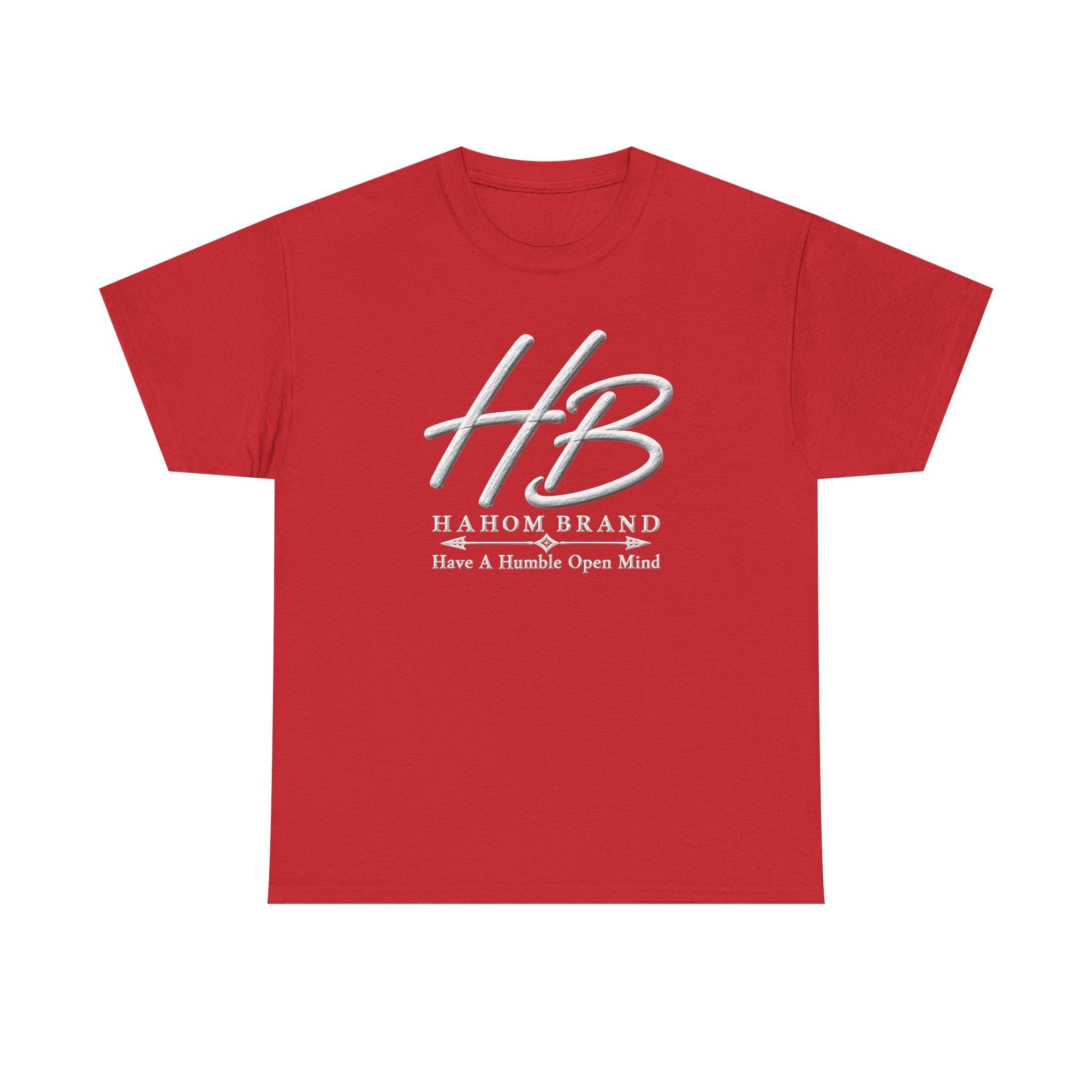 HB Monogram Logo T-Shirt | Hahom Brand Have A Humble Open Mind, view 8