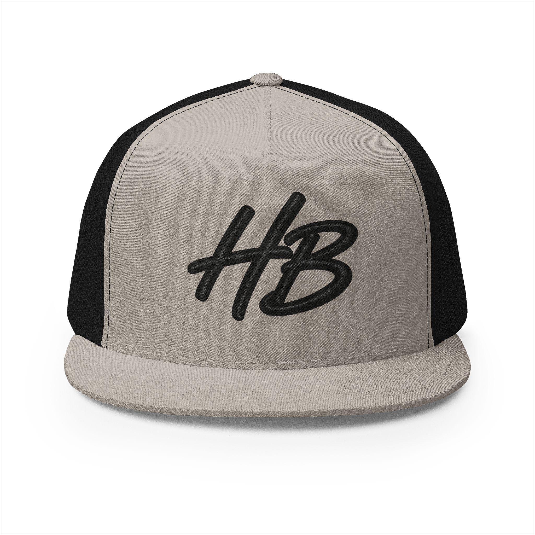 Freethinkers Hahom HB(Hahom Brand) Script Logo Trucker Cap 5-Panel Mesh Snapback, view 13