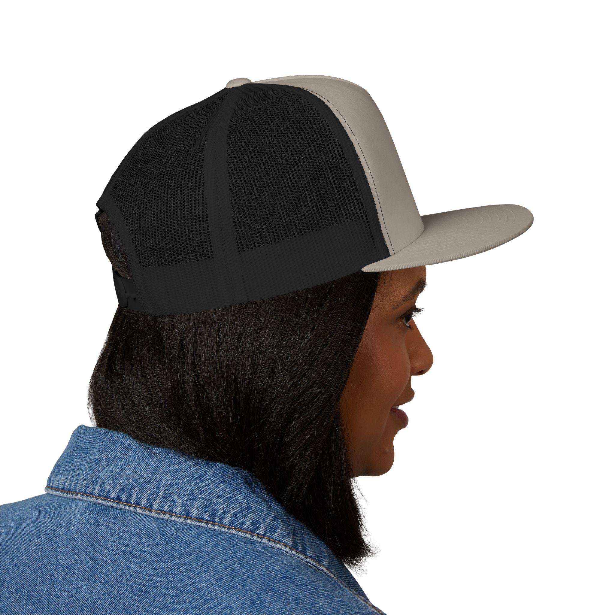 Freethinkers Hahom HB(Hahom Brand) Script Logo Trucker Cap 5-Panel Mesh Snapback, view 18