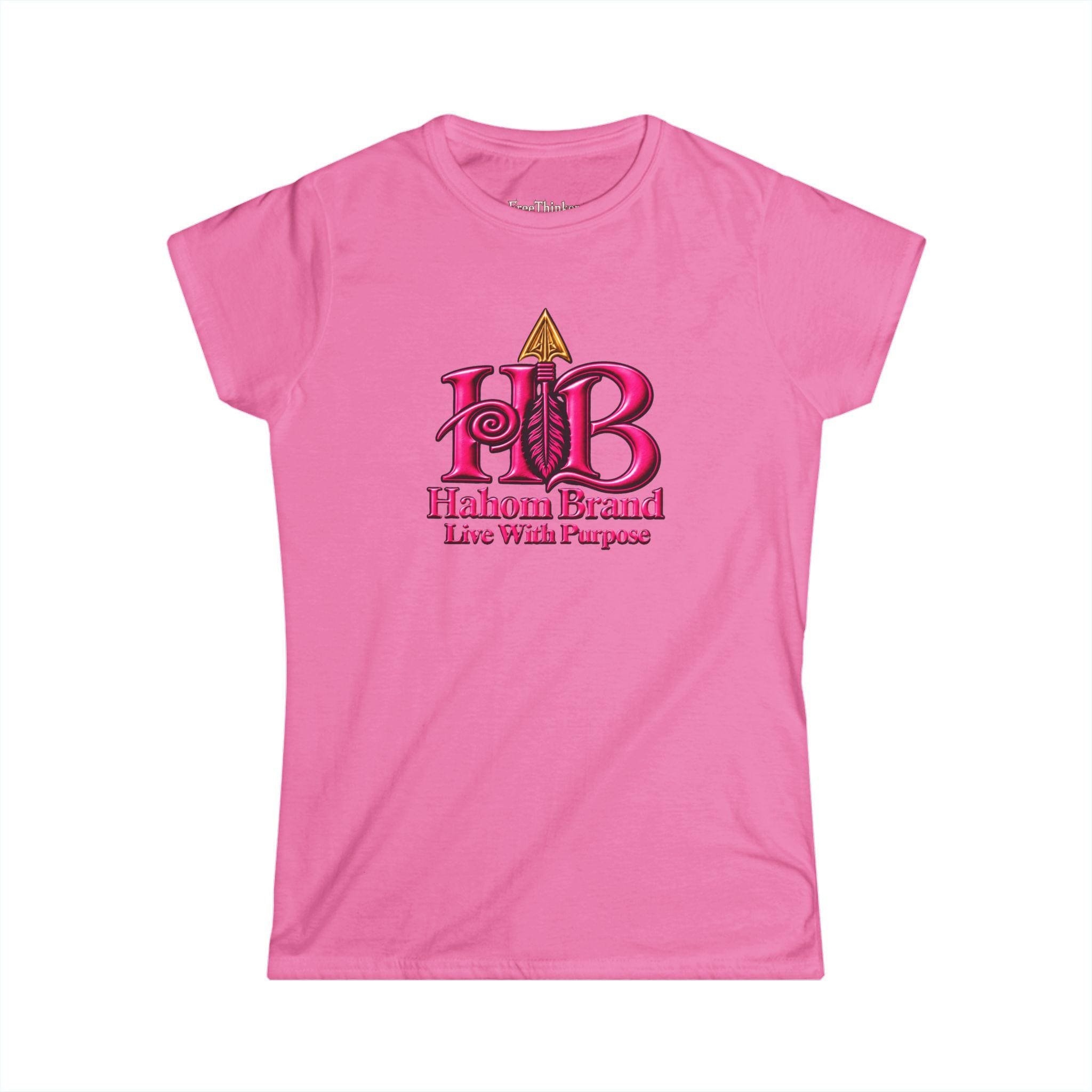 Hahom Brand Illustration Tee | Women's White Short Sleeve, view 5