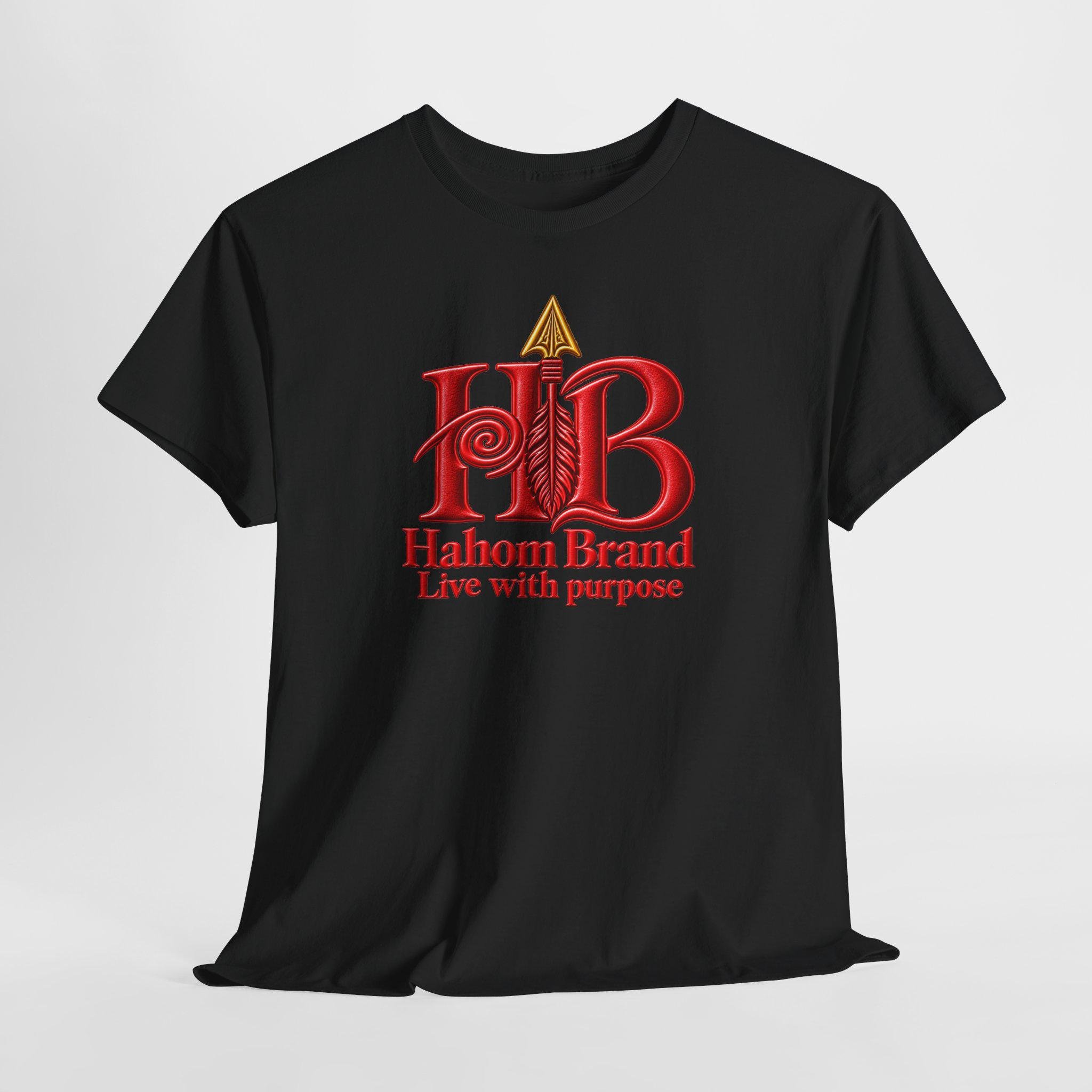 Hahom Brand HB Logo Tee | Live With Purpose T-Shirt, view 12