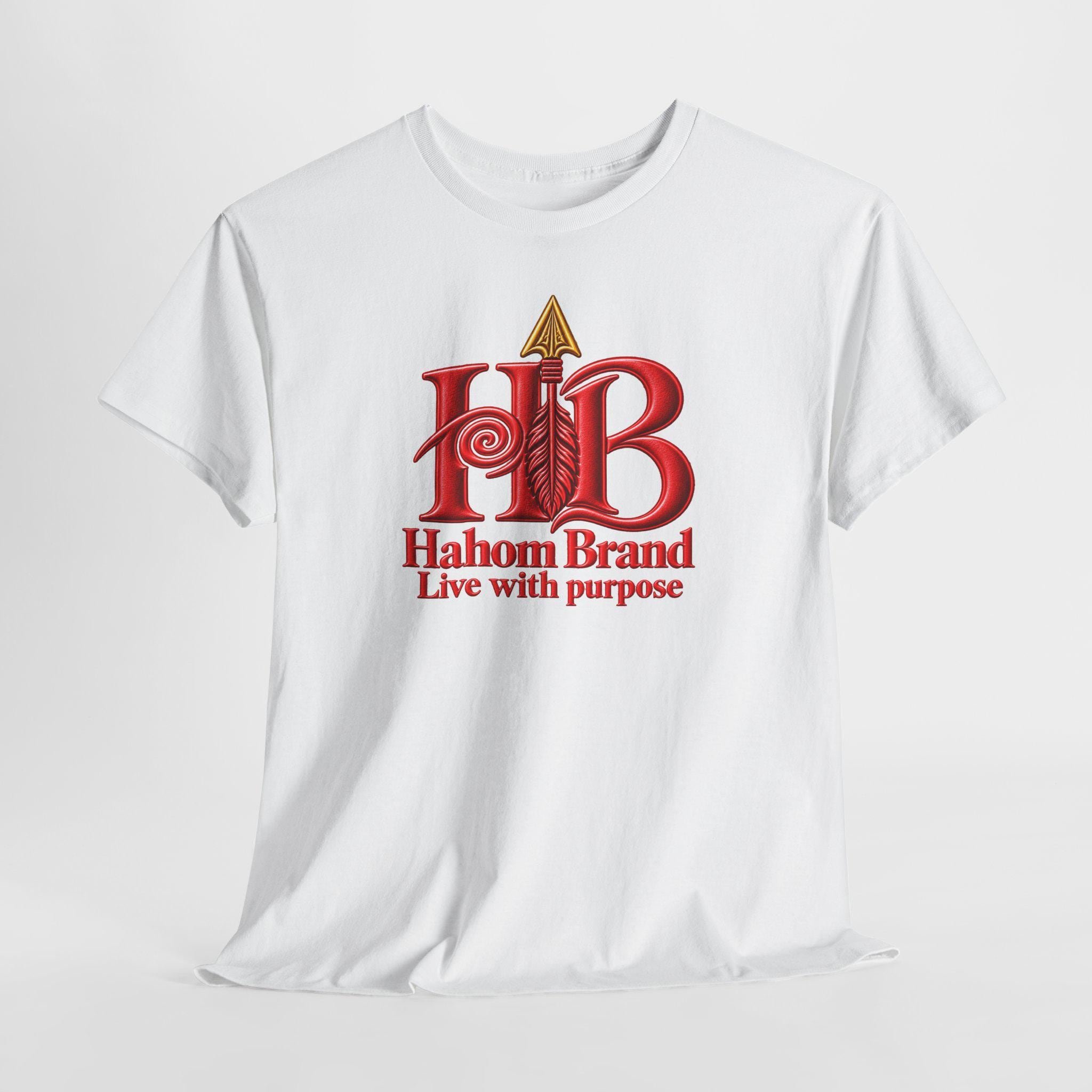 Hahom Brand HB Logo Tee | Live With Purpose T-Shirt, view 13