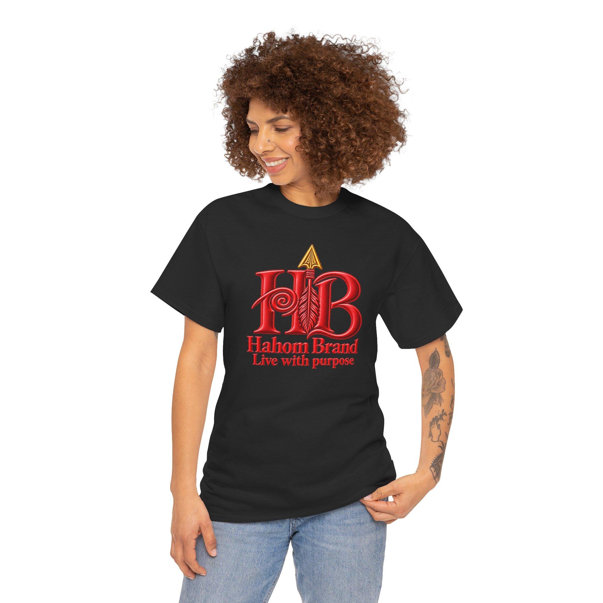 Hahom Brand HB Logo Tee | Live With Purpose T-Shirt, view 16