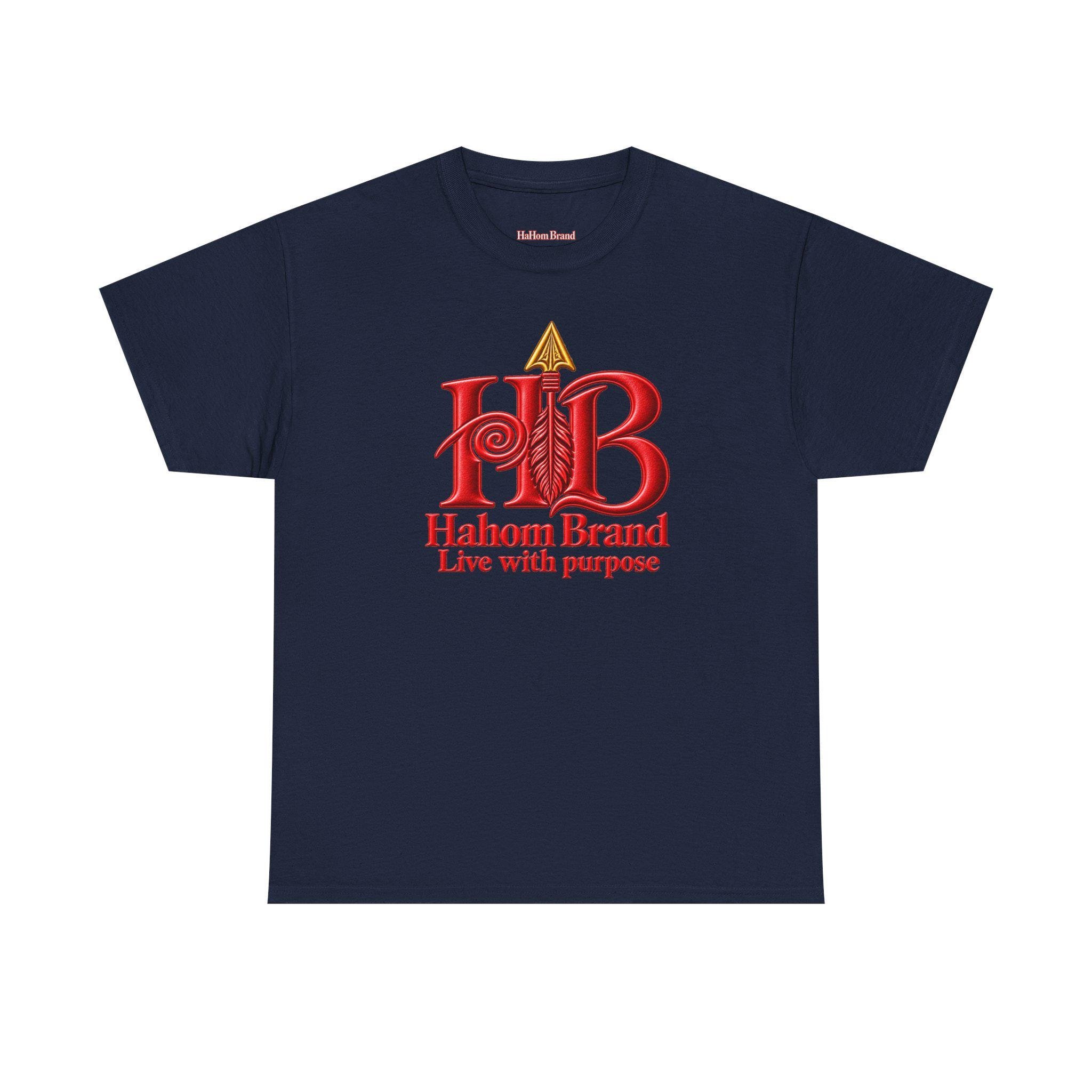 Hahom Brand HB Logo Tee | Live With Purpose T-Shirt, view 18